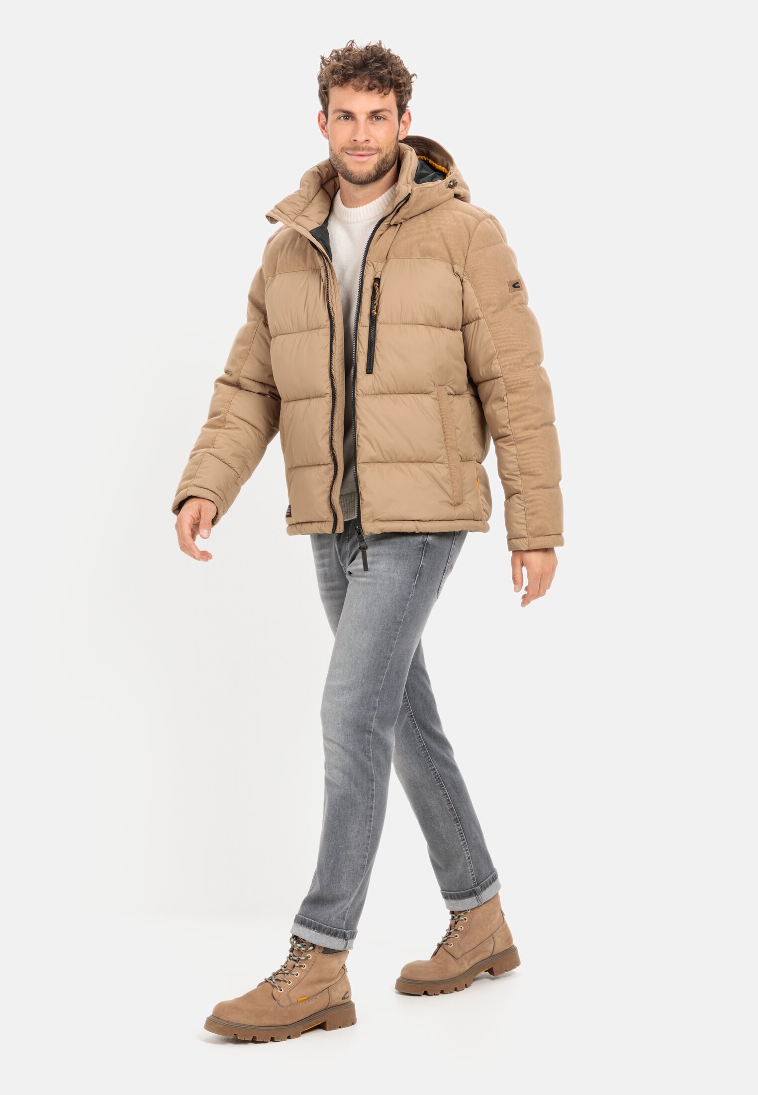 Steppjacke für Herren in Beige | 50 | camel active 