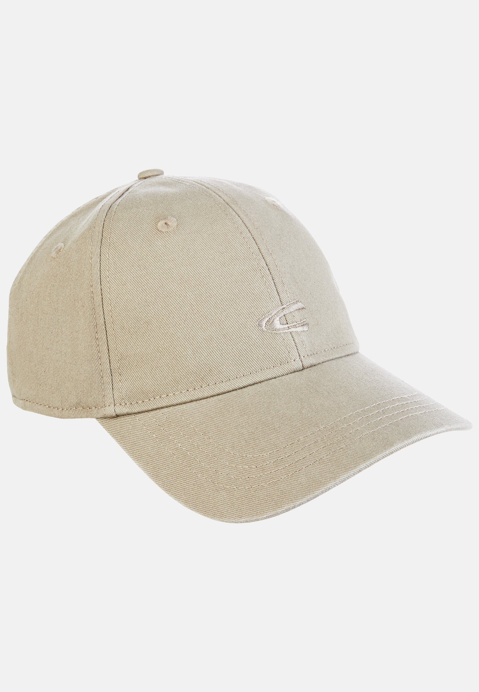MI_406060-9C06-33_0G-01 Herren Cap aus Baumwolle Khaki frontal vorn