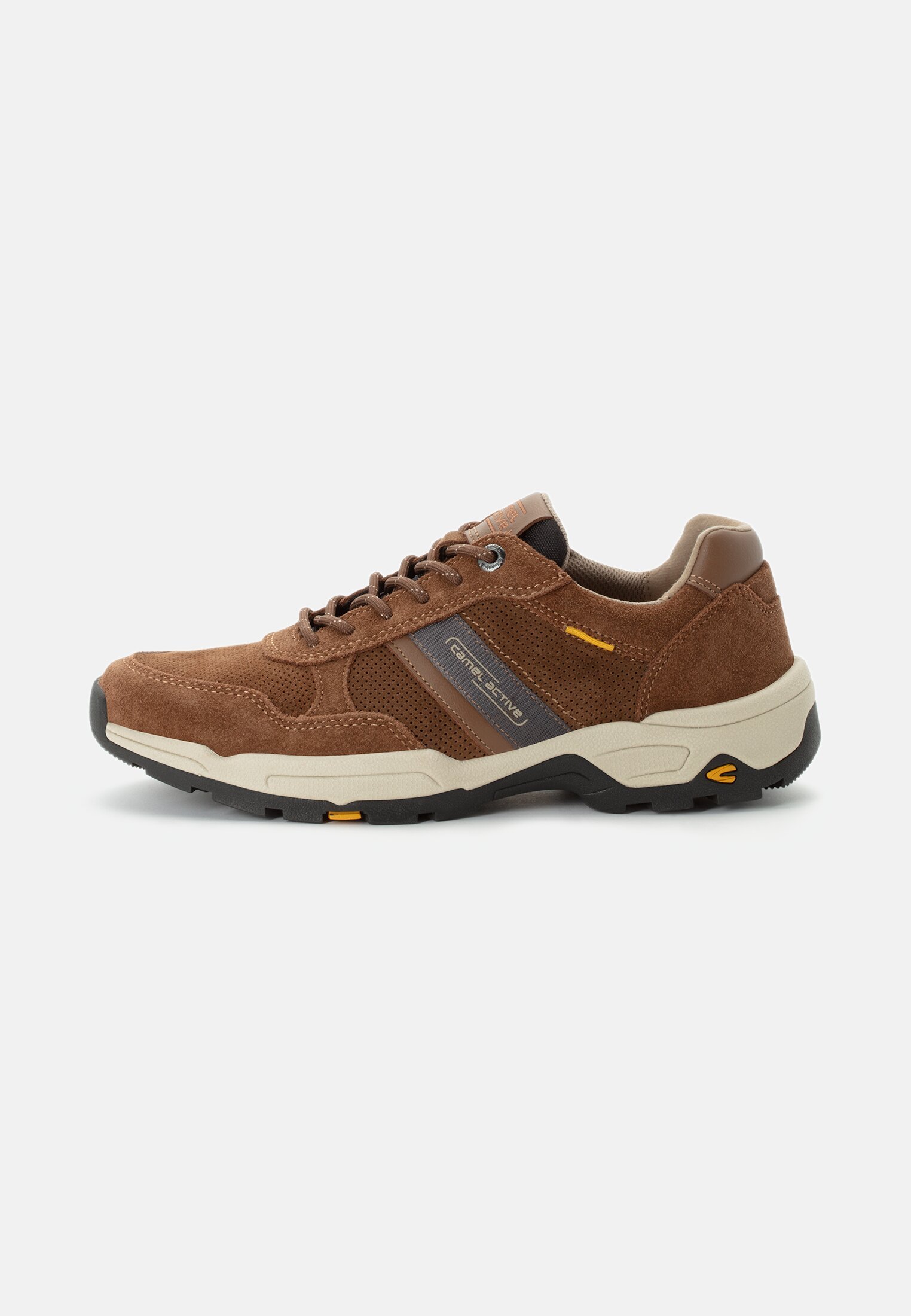 Men Sneakers with a grippy outsole Brown frontal front