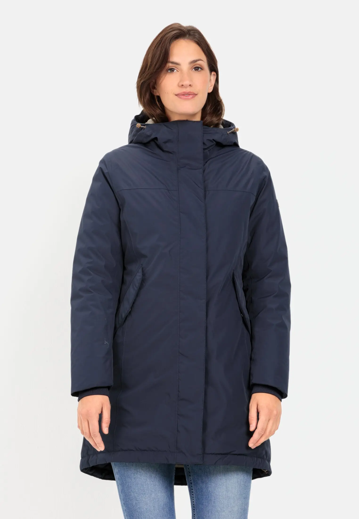 Winterjacke Camel Active Damen Parka Blau Camel Active Damen Jacke