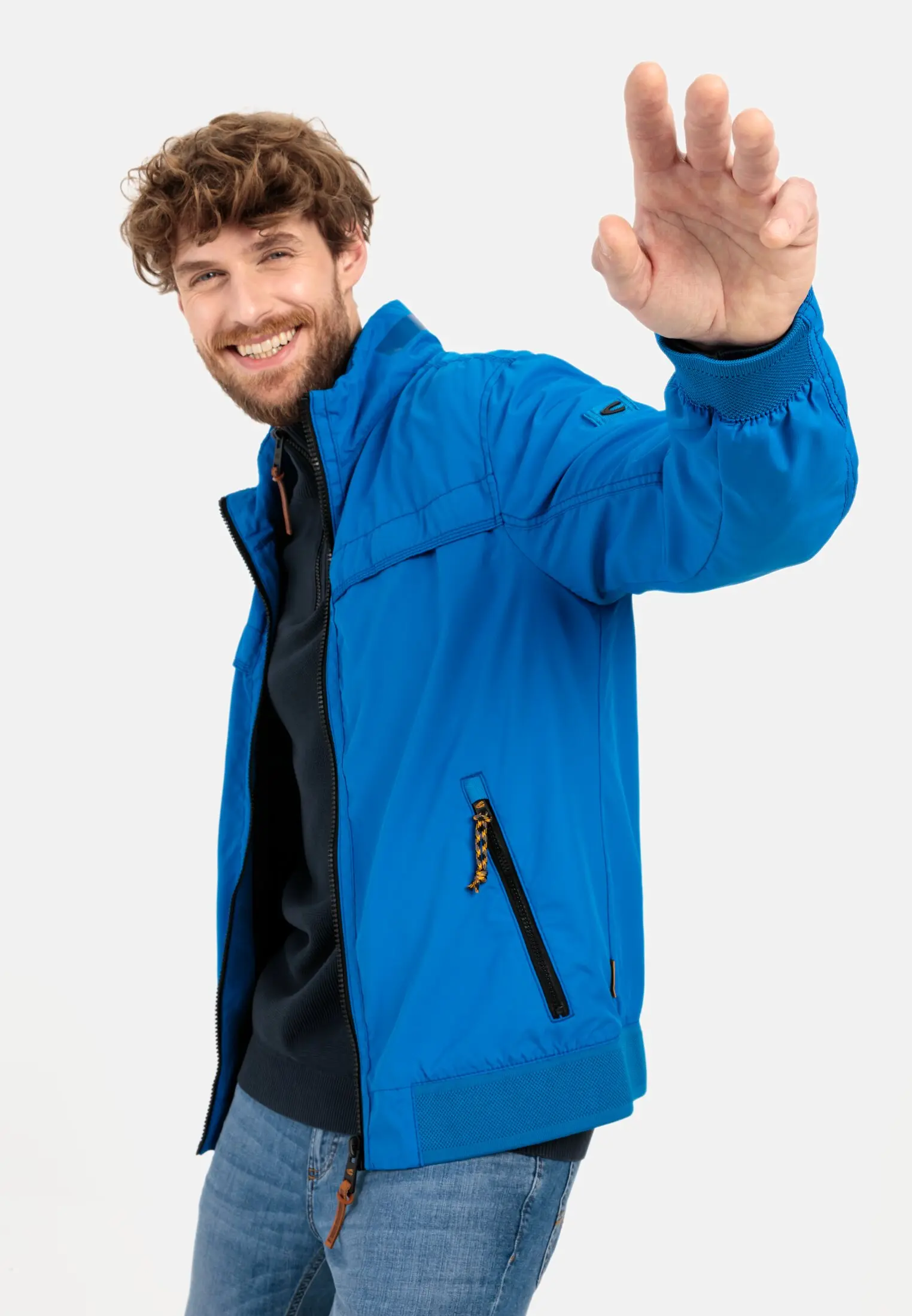Leichter Blouson für Herren in Blau | 52 | camel active