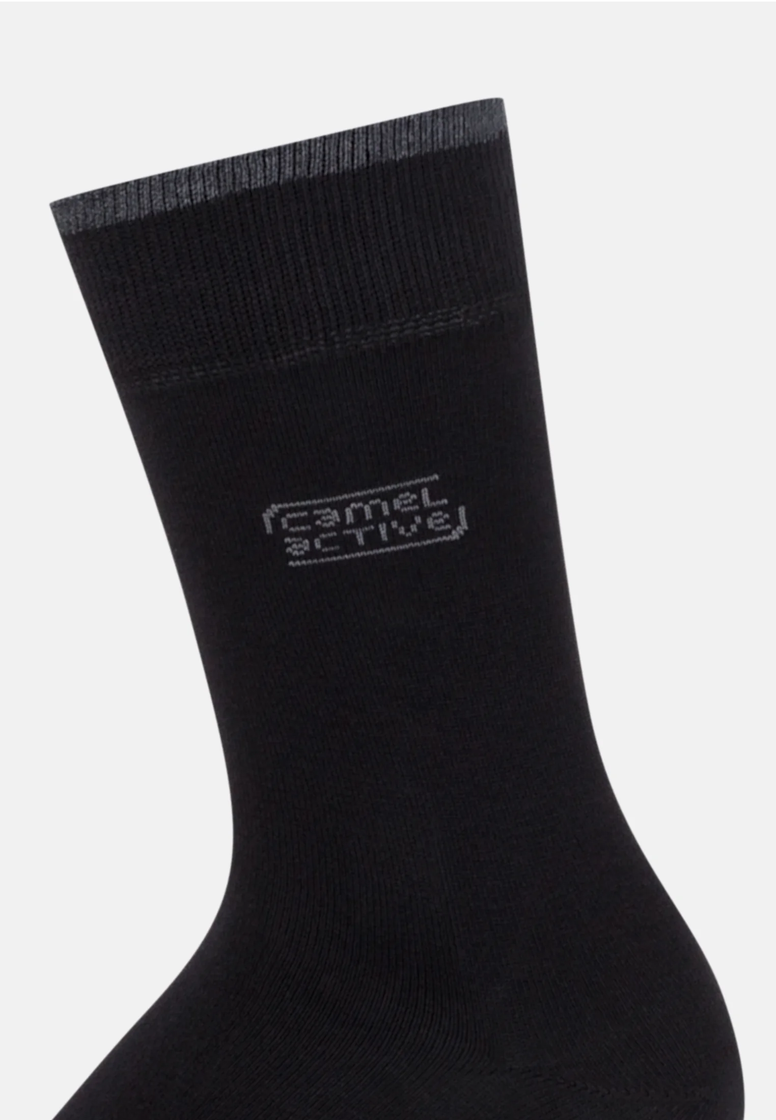 Baumwollsocken für Herren in Schwarz | 43-46