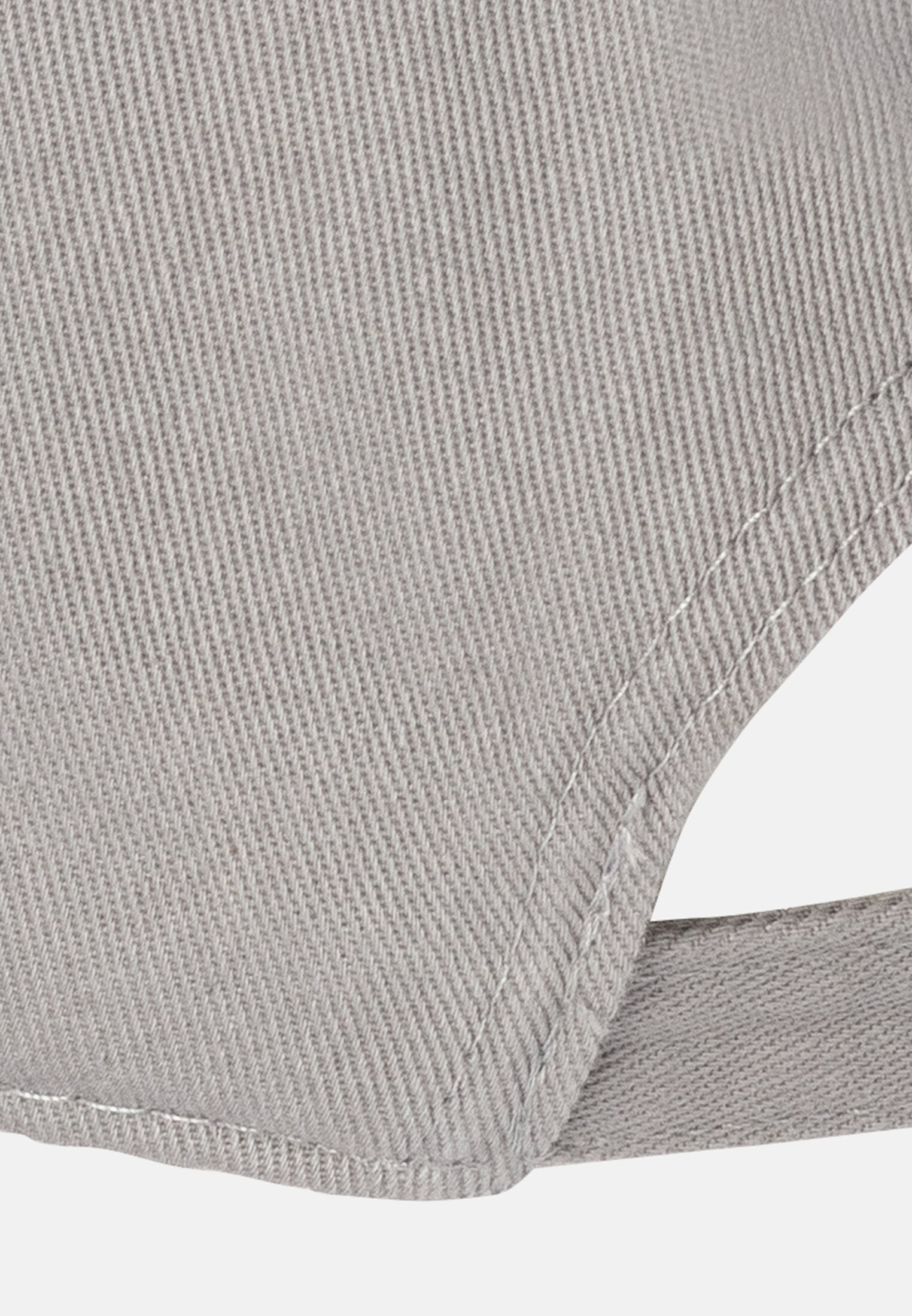 MI_406060-9C06-05_4G-00 Herren Cap aus Baumwolle Hellgrau hinten nah