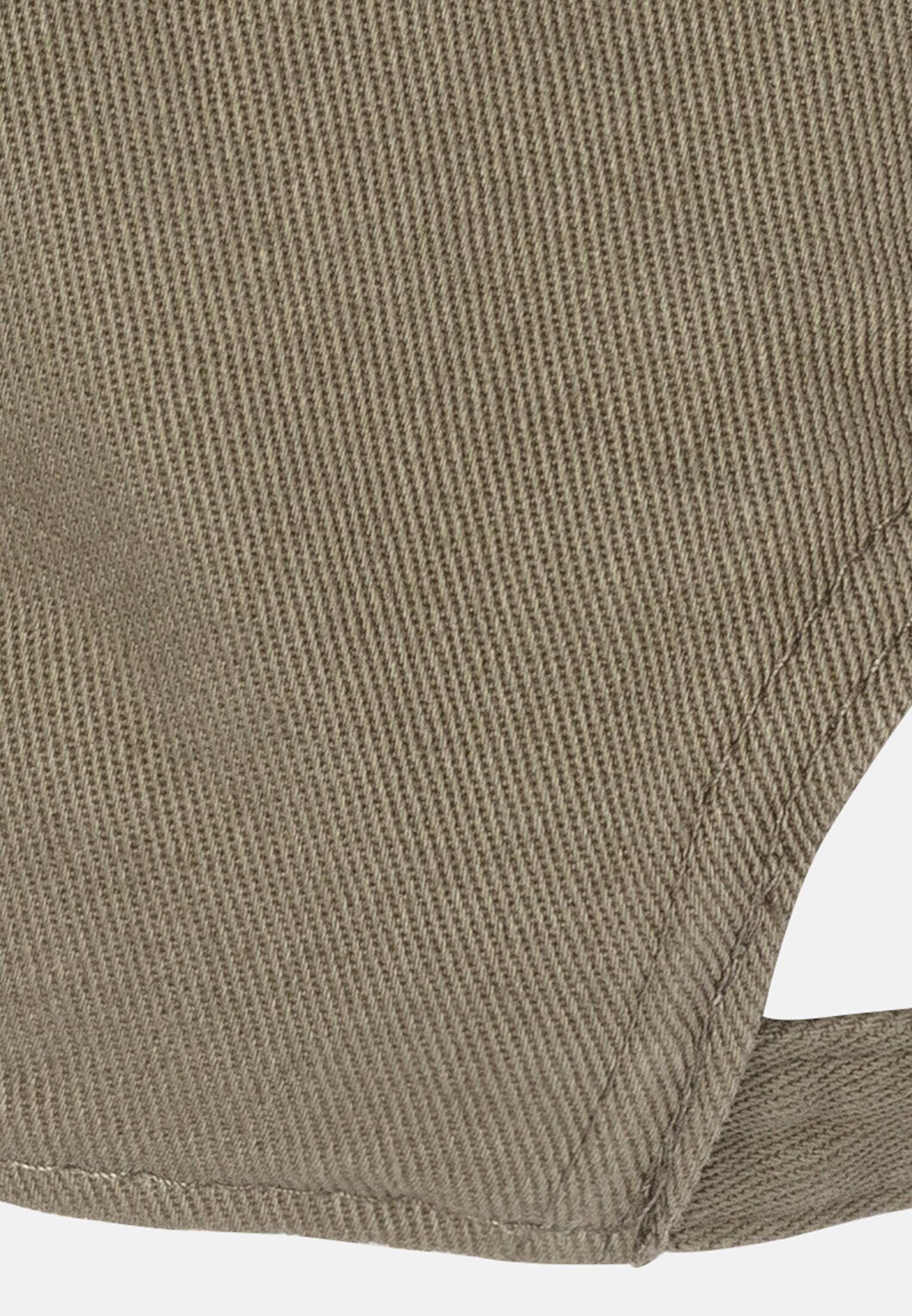 MI_406060-9C06-33_4G-00 Herren Cap aus Baumwolle Khaki hinten nah
