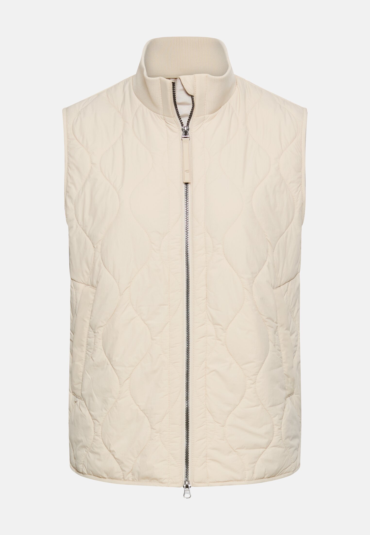 Damen Weste mit Stehkragen Eiche frontal vorn