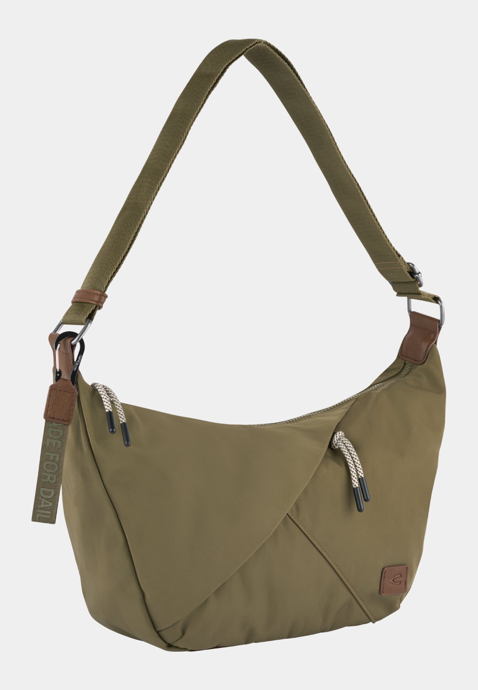 Women AURUM bag with adjustable shoulder strap Dark Green frontal front