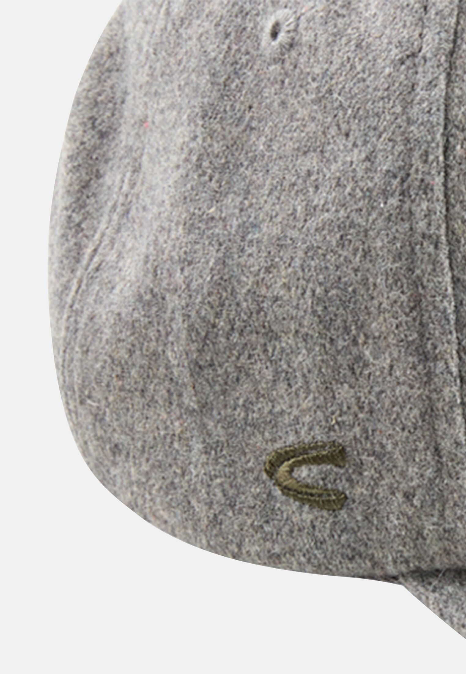 Women Wool blend cap Gray front close