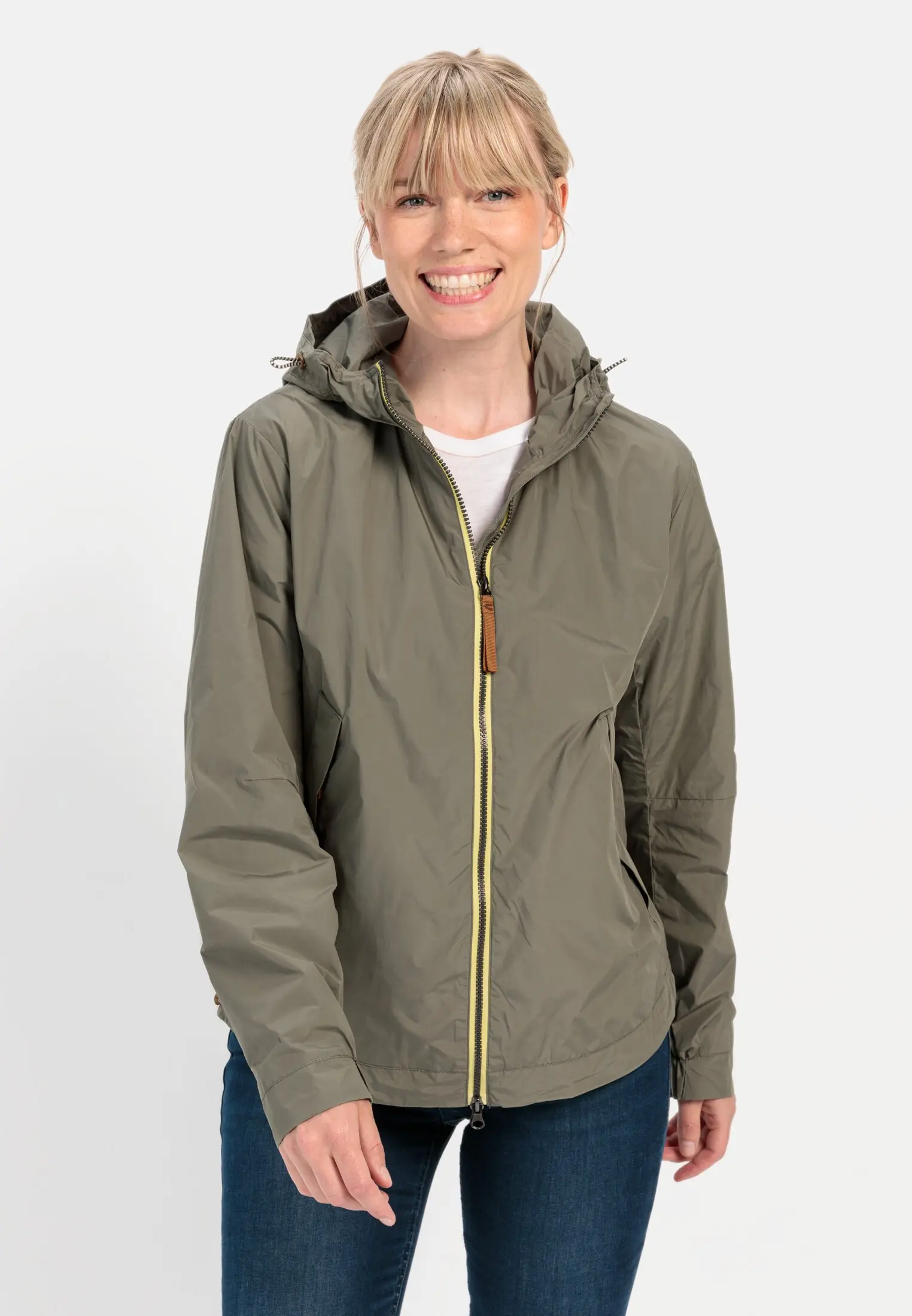 Camel anorak jacket shop