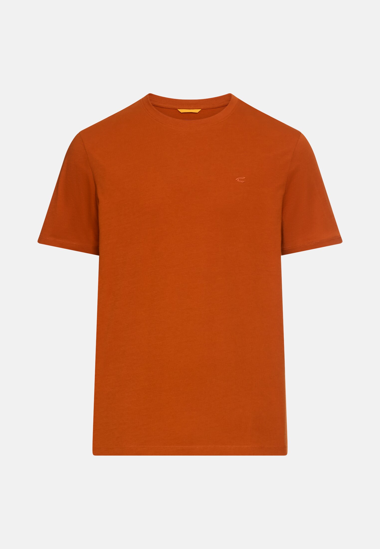 Herren T-Shirt aus reiner Baumwolle Rot frontal vorn