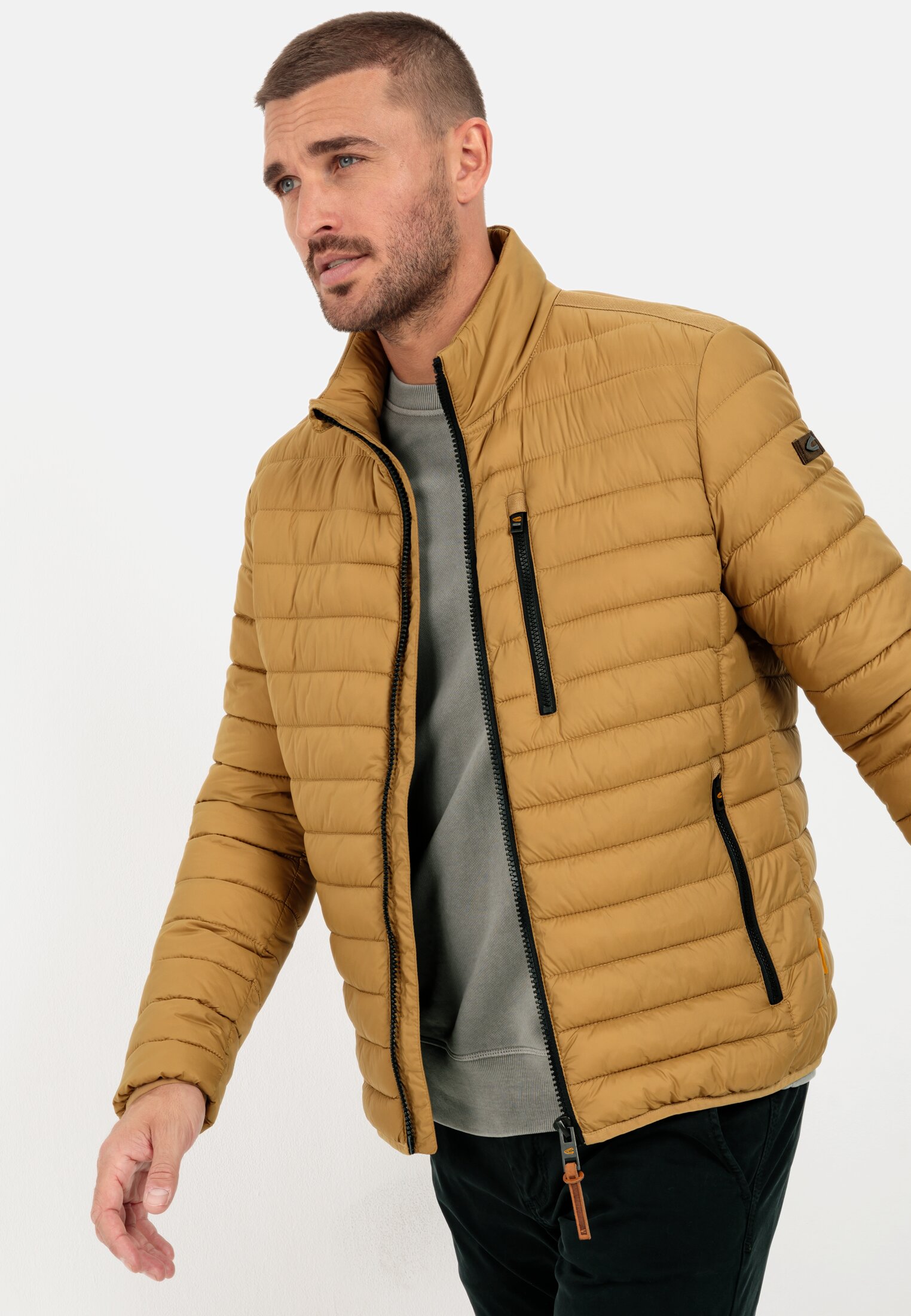 Steppjacke für Herren in Beige-Braun | 48 | camel active