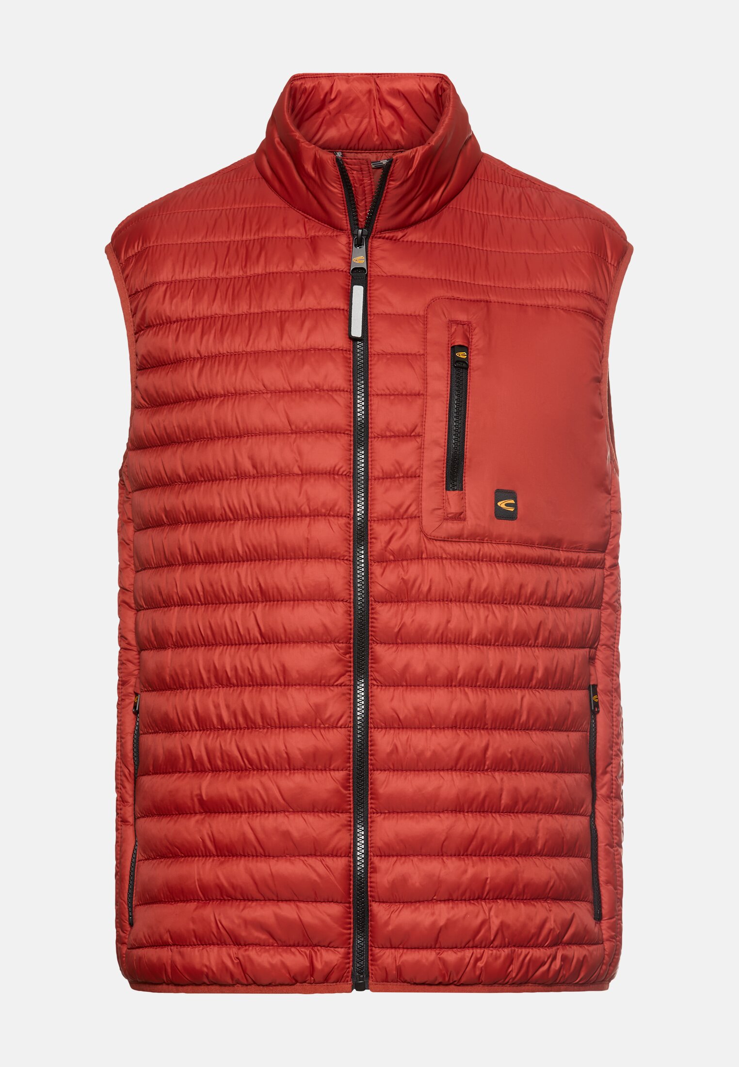 Herren Weste mit wasserabweisender Funktion Rot frontal vorn