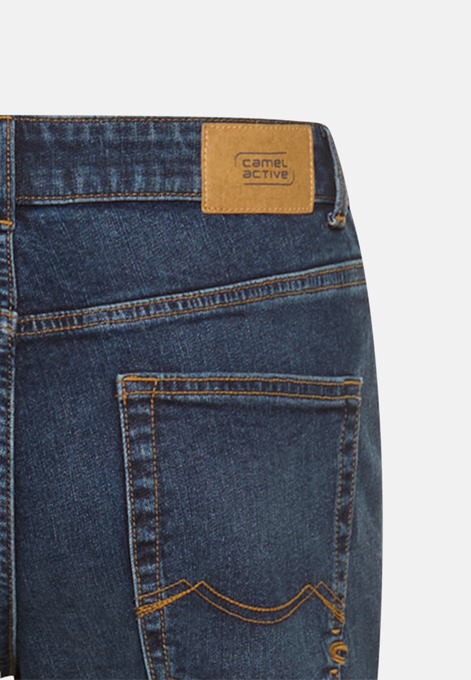 Men Regular fit 5-pocket trousers Dark Blue close back