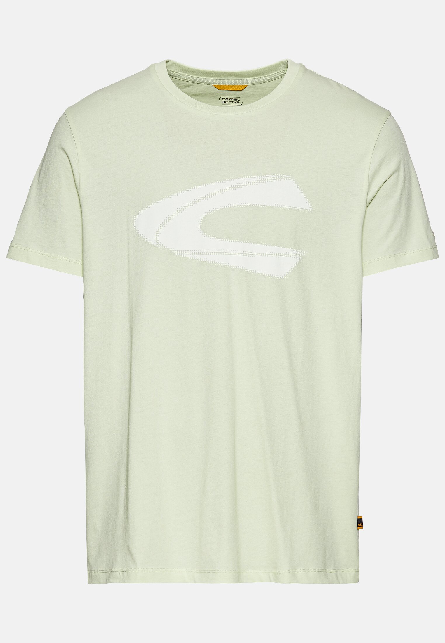 Herren T-Shirt aus Organic Cotton Grün frontal vorn