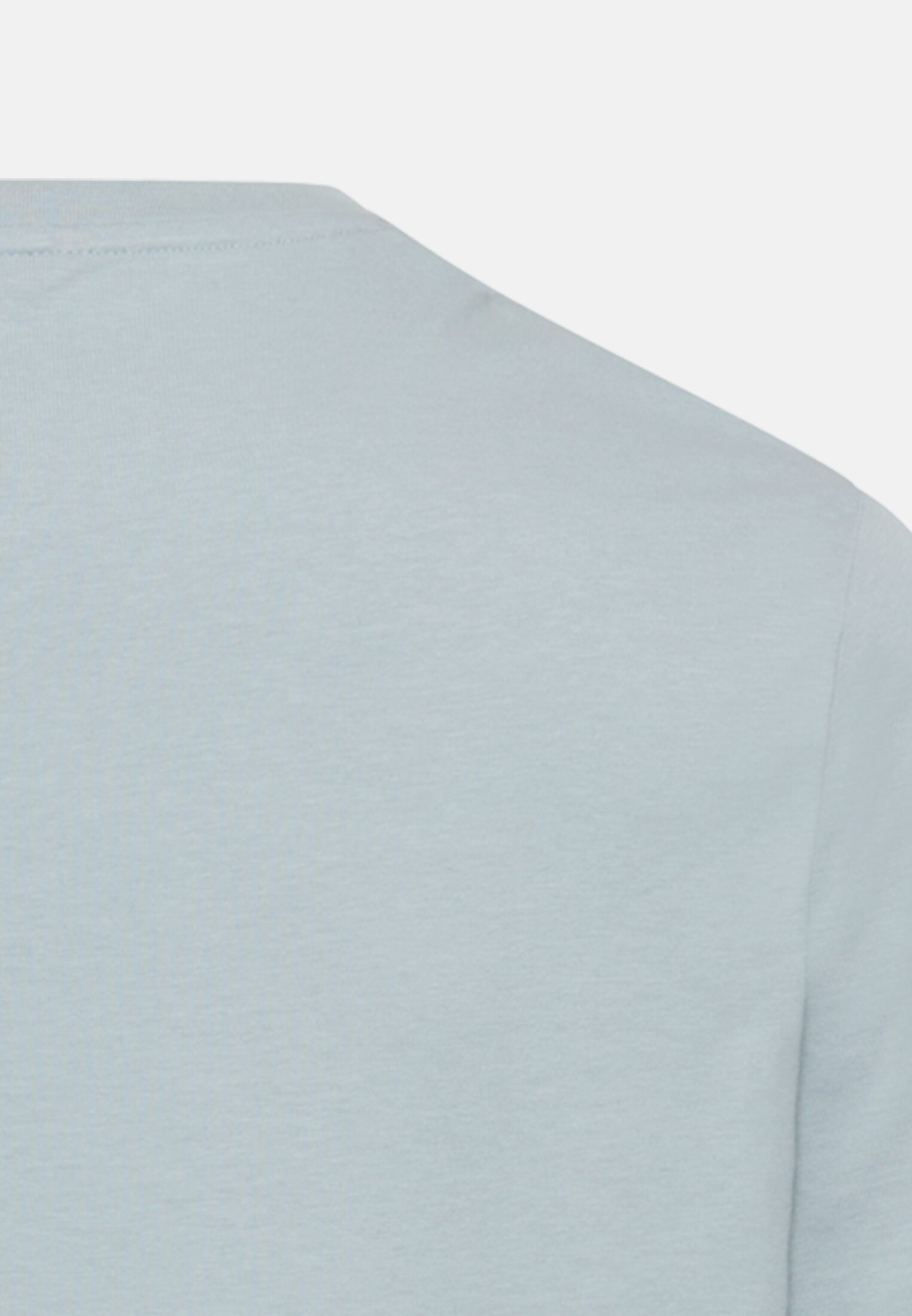 Men fleXXXactive® T-shirt with crew neck Water Blue close back