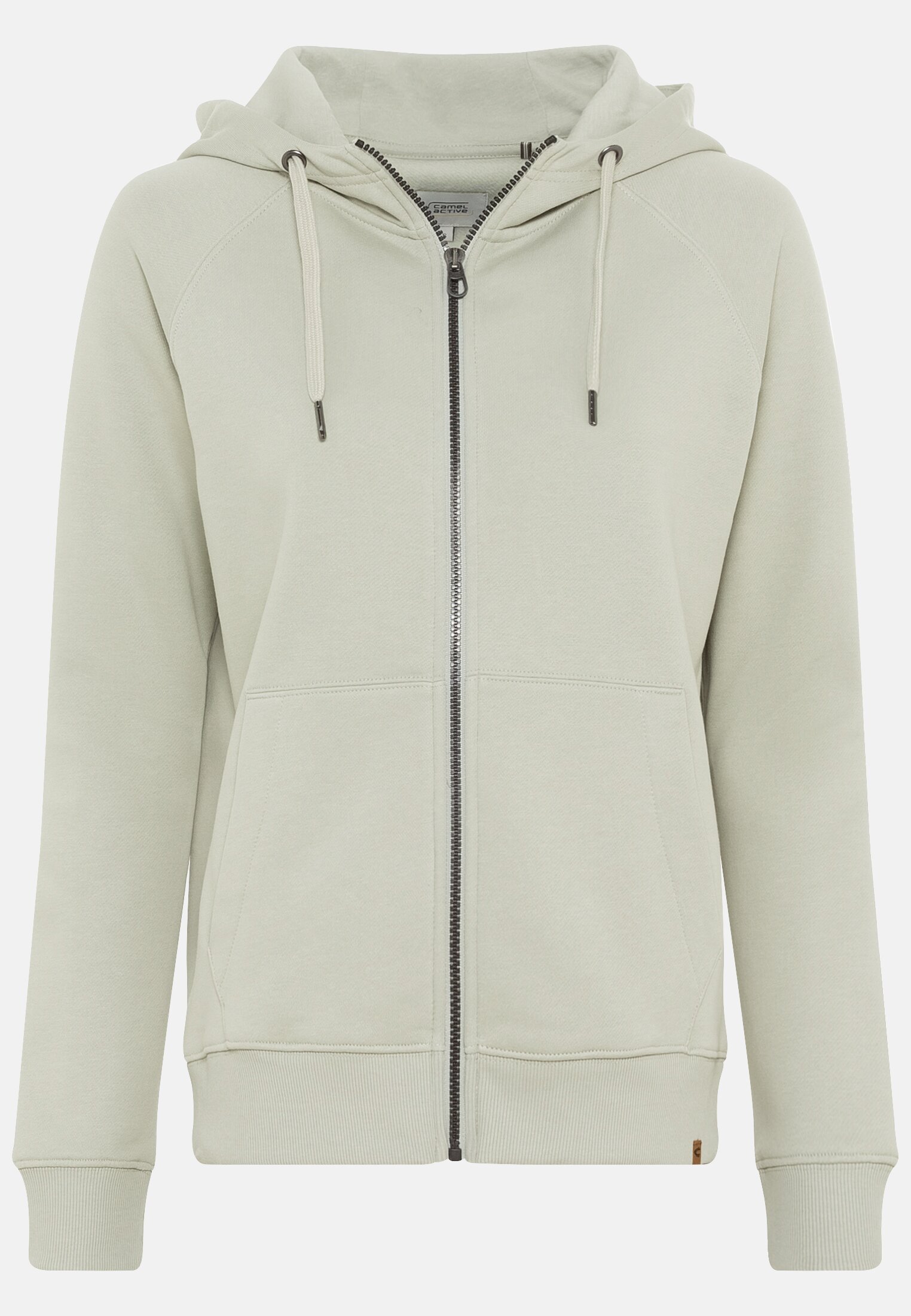 Sweatjacke mit Kapuze für Damen in Grün | L | camel active