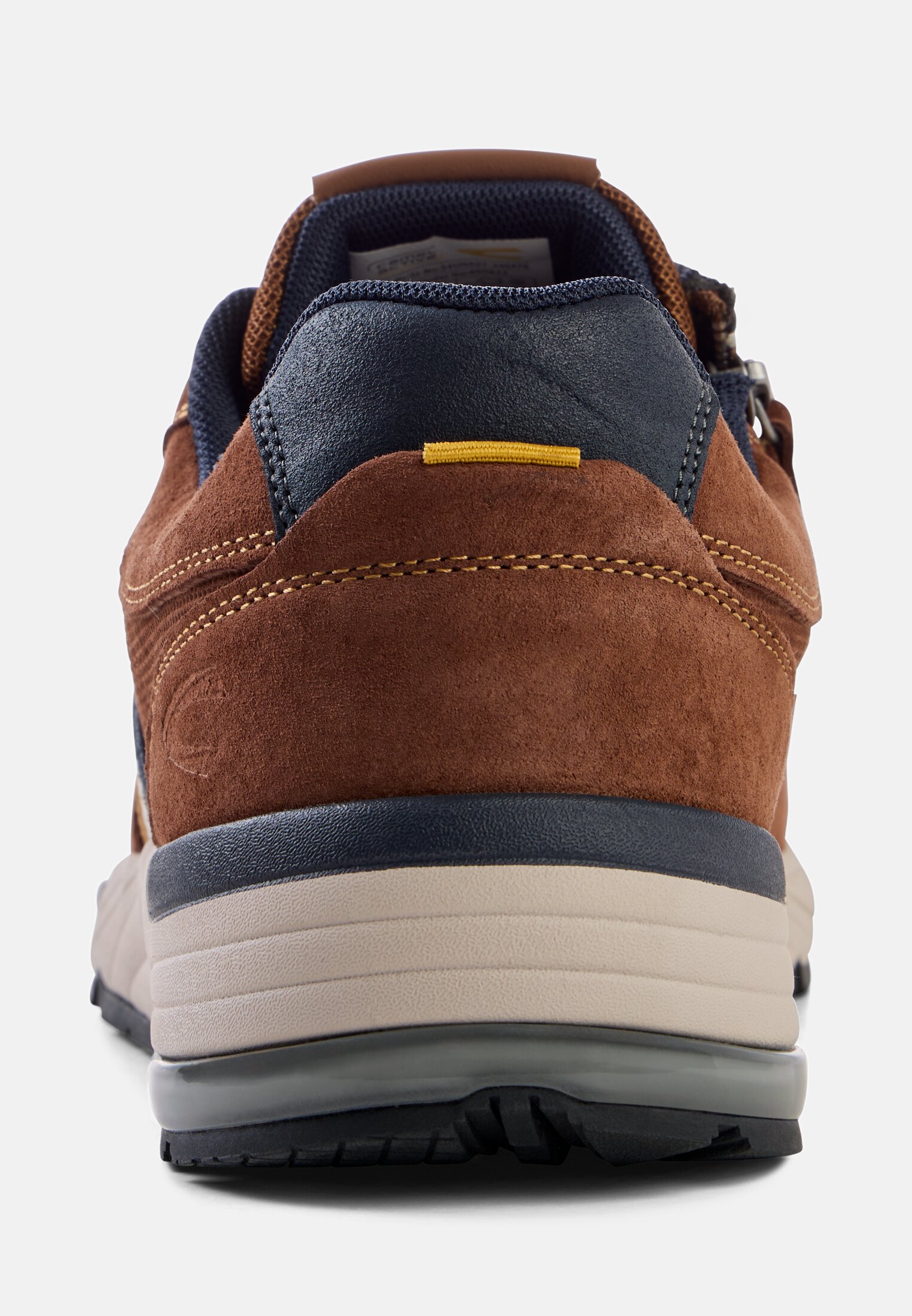 Herren Sneaker Low mit Innenzipper vorne nah