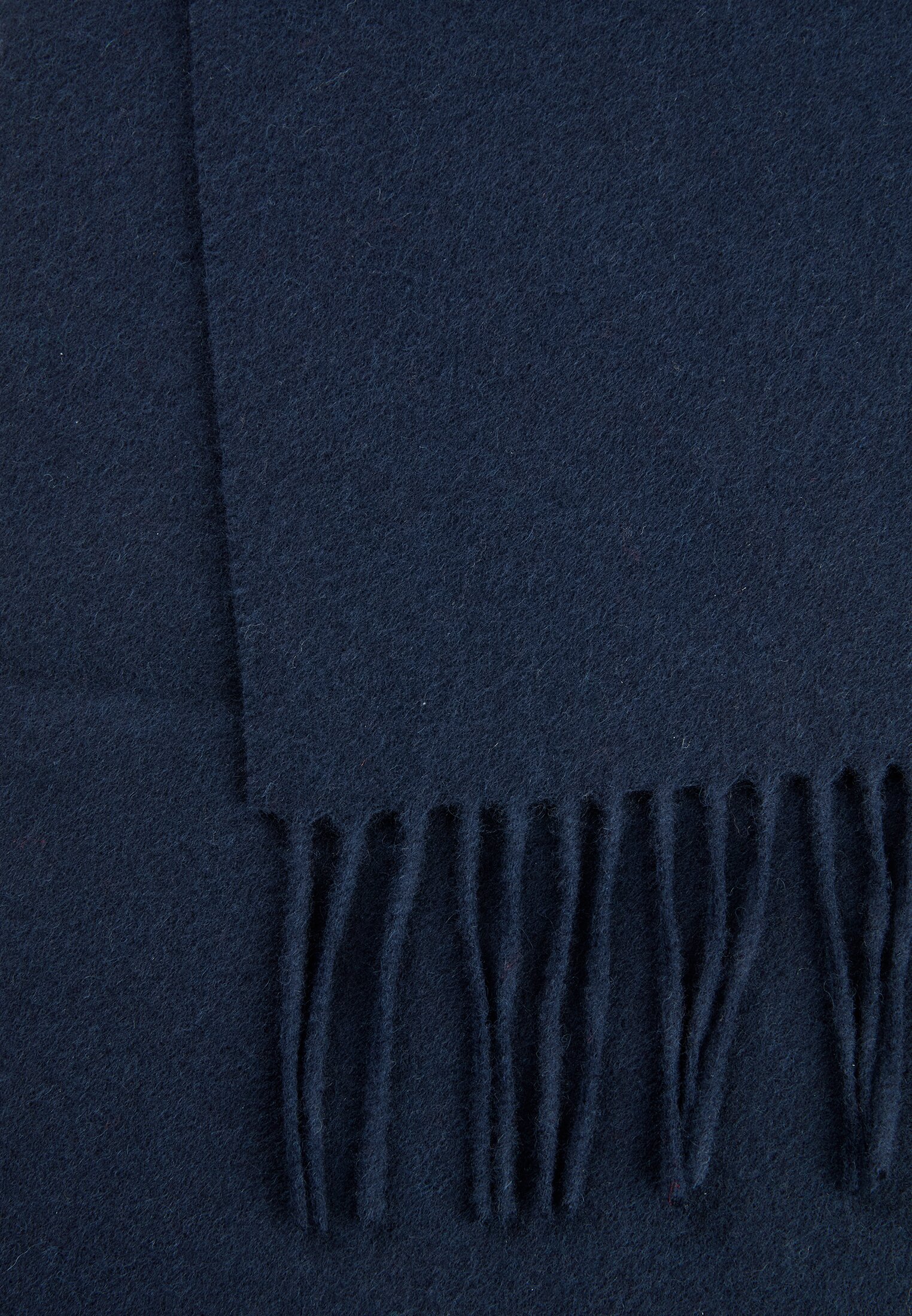 Heren Wollen sjaal met warmtefunctie Marineblauw front dichtbij