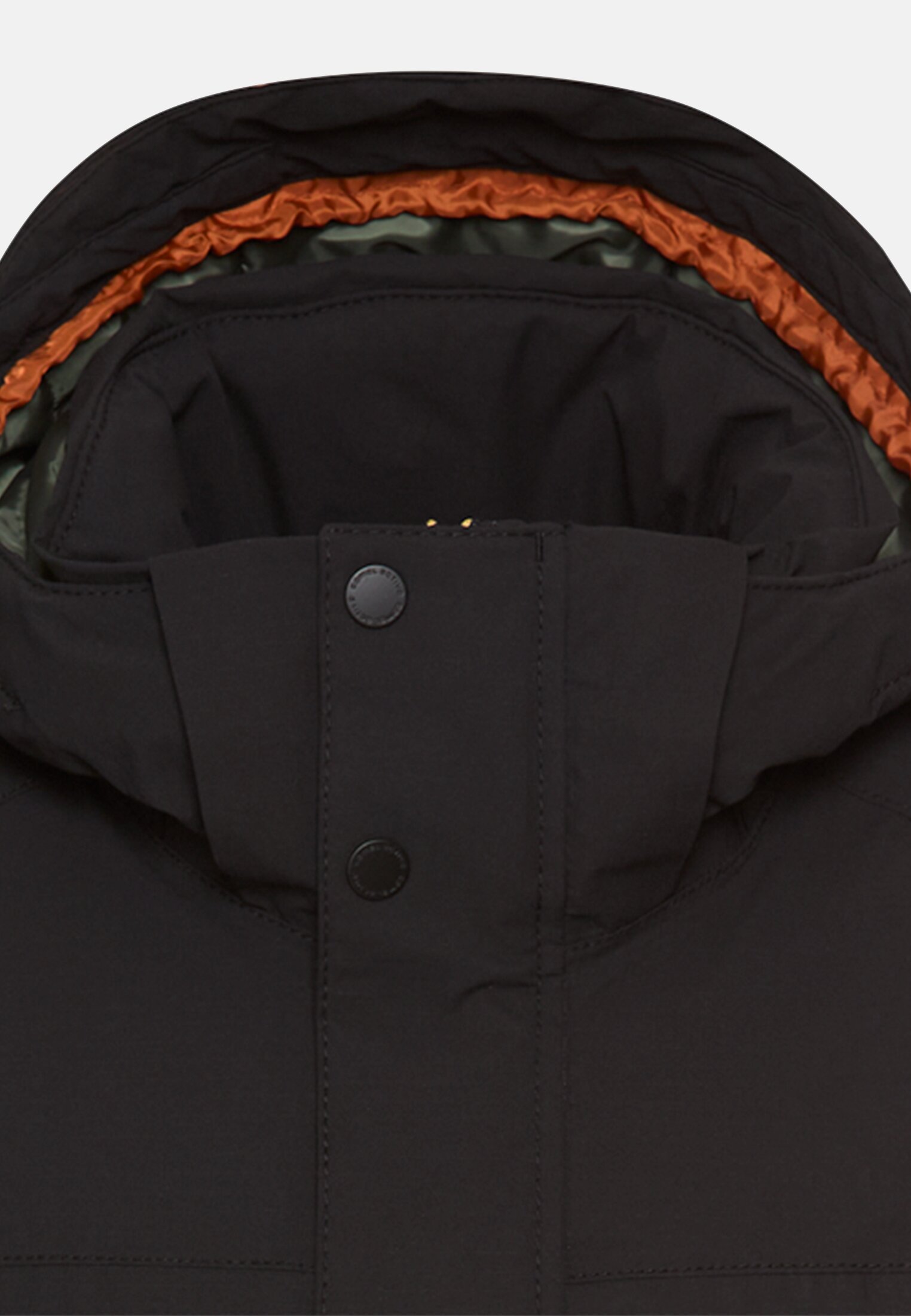 Men teXXXactive® jacket with removable hood Black front close