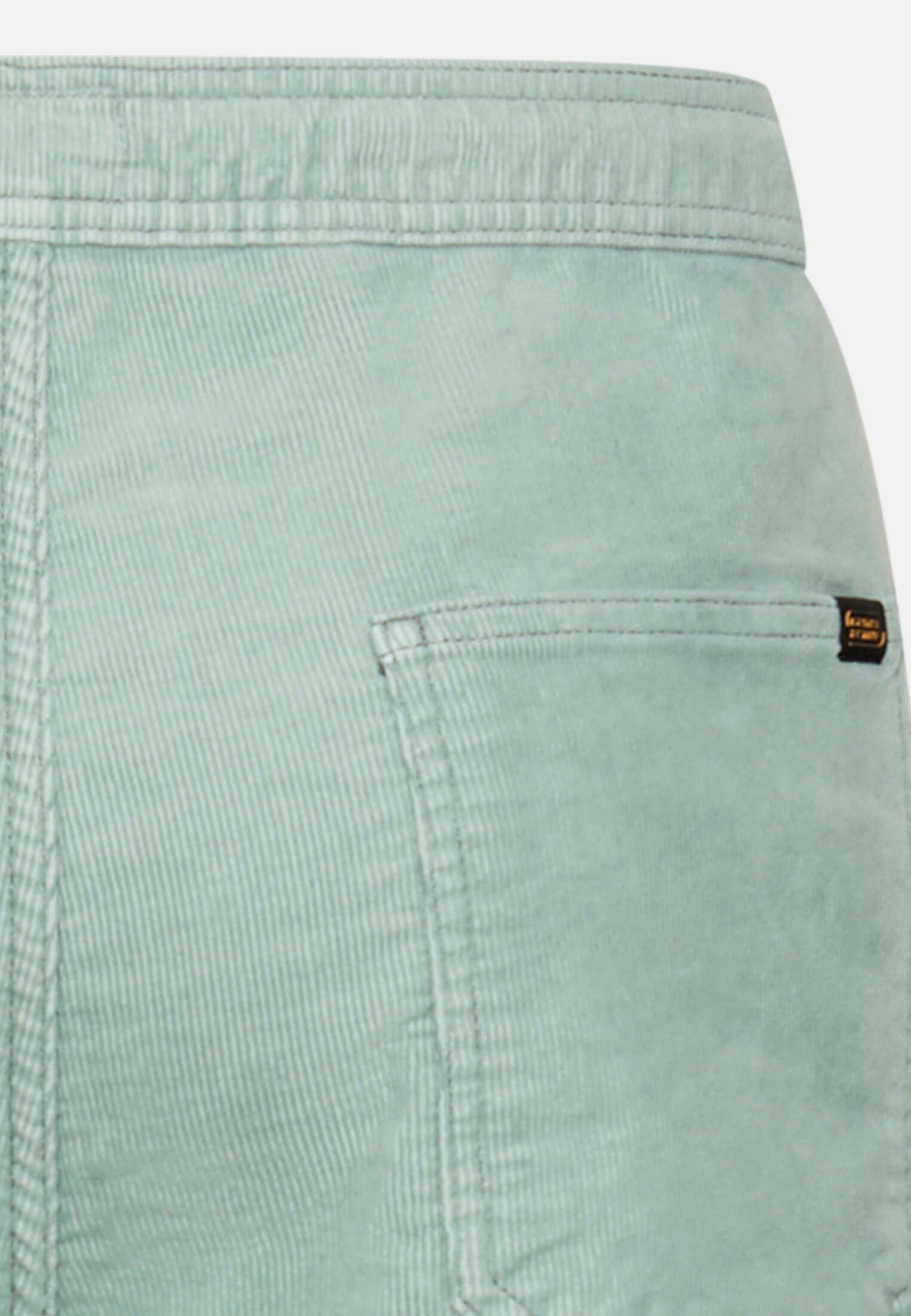Men Bermuda shorts with drawstring Ocean Green close back