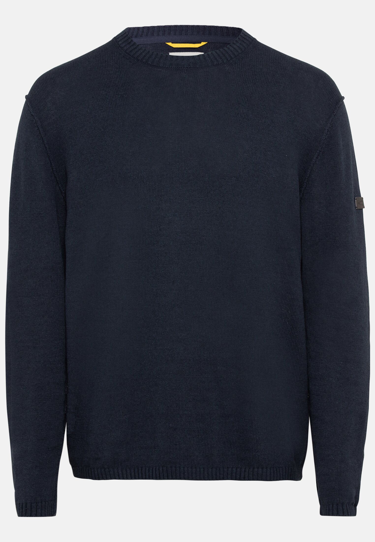MI_09545-1K31-47_0G-00 Men Lightweight knitted jumper made from a linen blend Dark Blue frontal front
