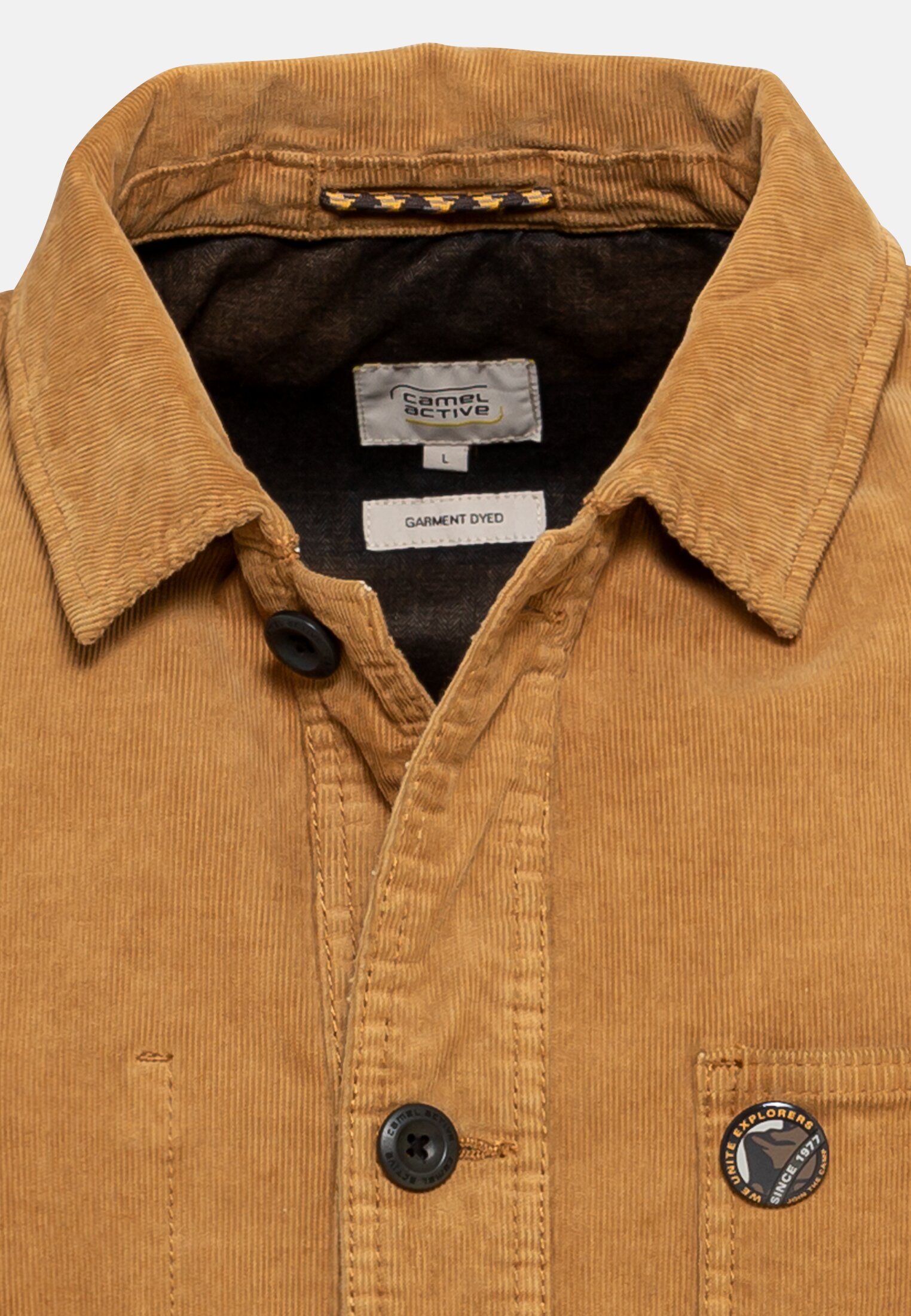 Overshirt für Herren in Beige | M | camel active