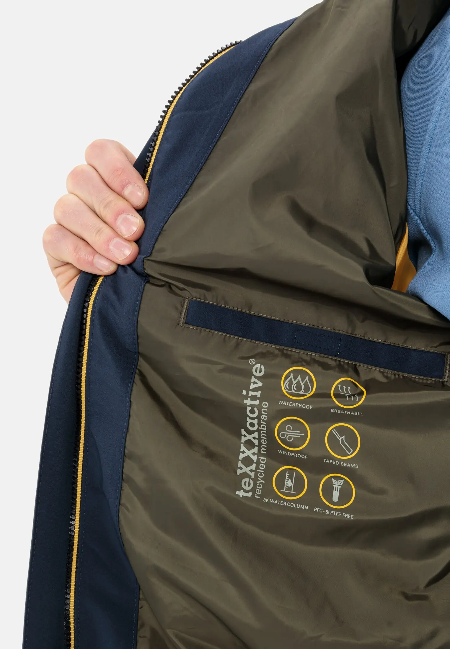 teXXXactive Jacke für Herren in Blau | 50 | camel active 
