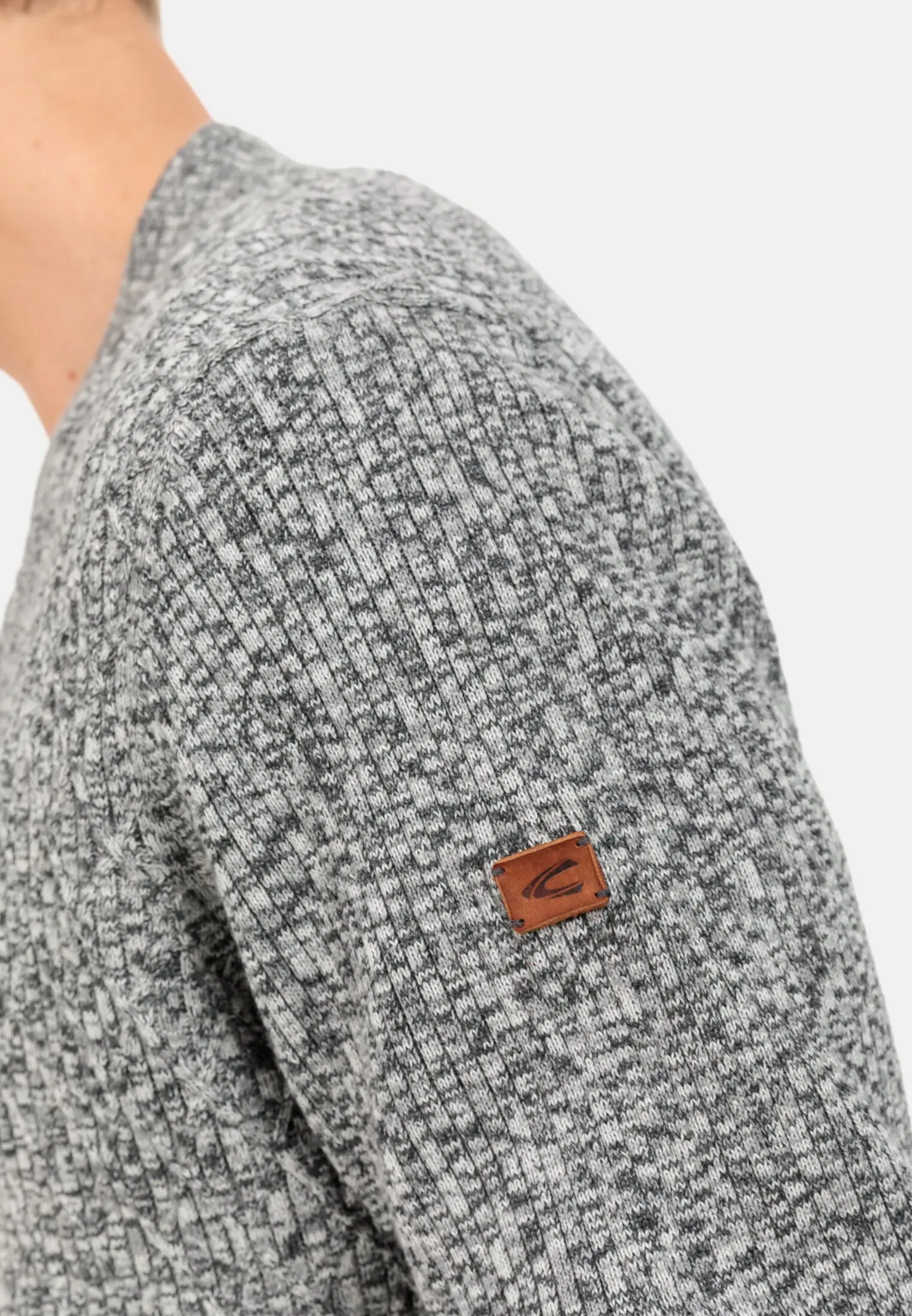 Cardigan for Men in grey 5XL camel active
