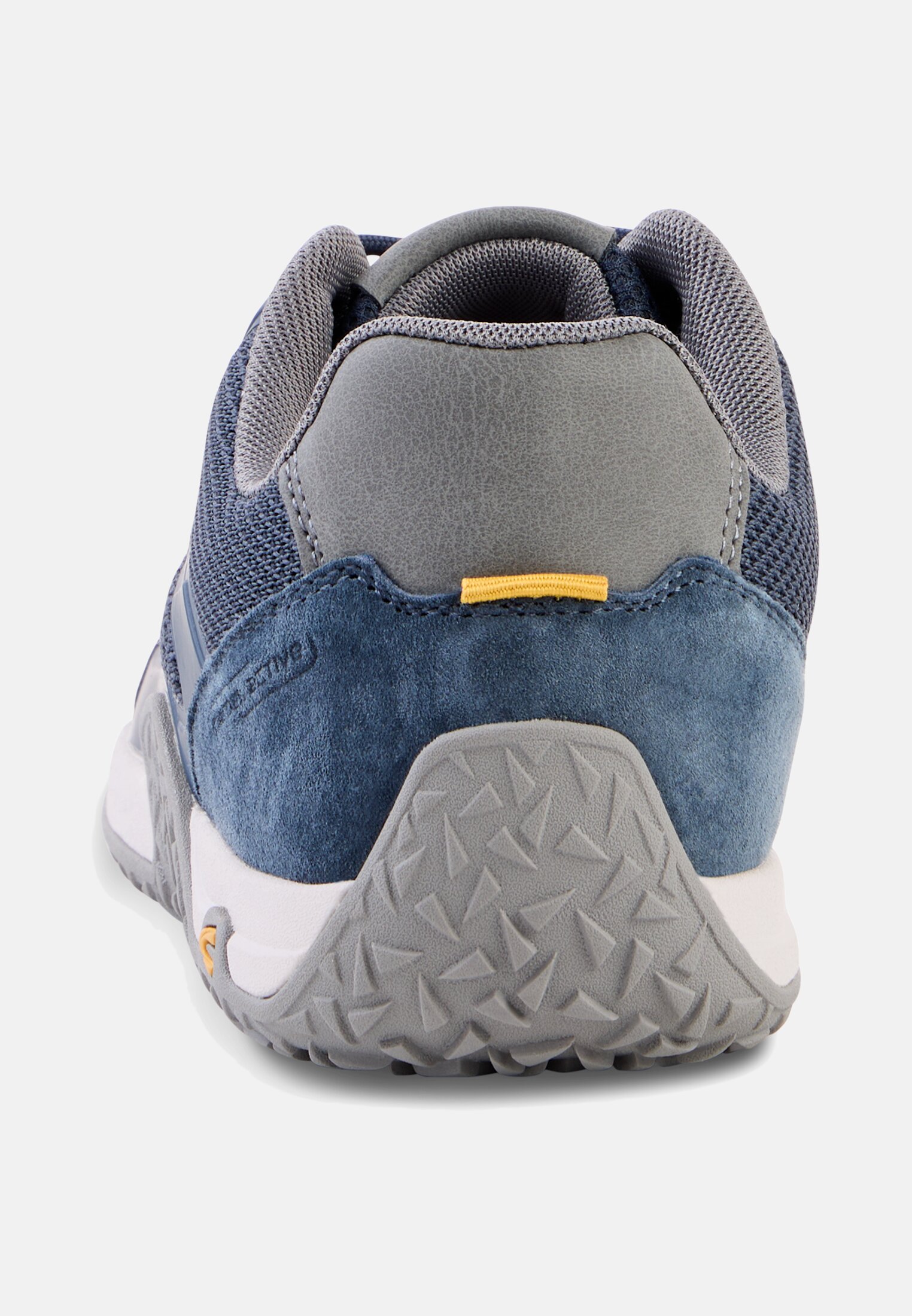 Men Low sneaker with flexible soft sole Navy front close