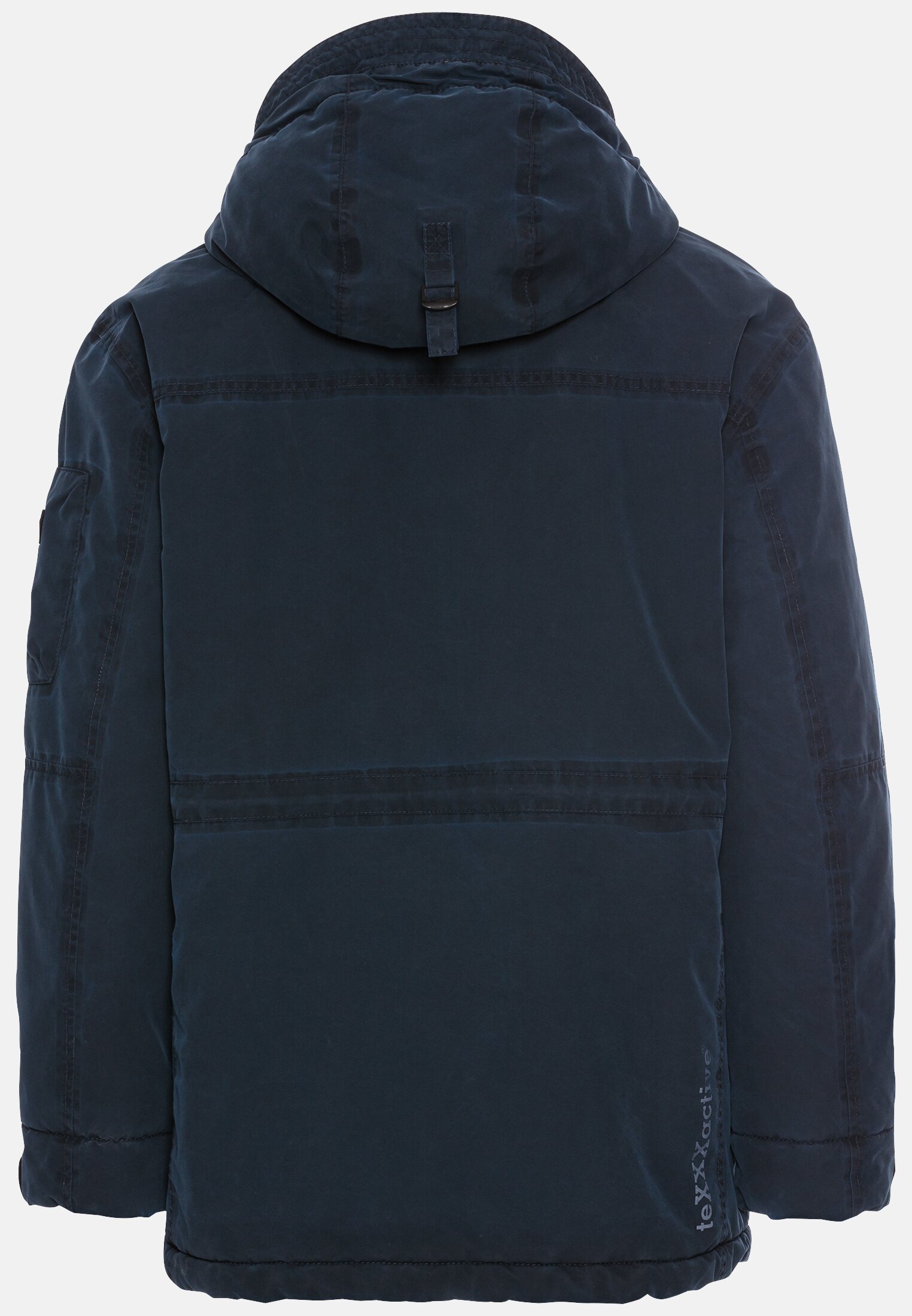【IONSEOUL】NAVY crop hood-T (3color) 4FM240 teXXXactive® functional jacket for Men in Dark blue