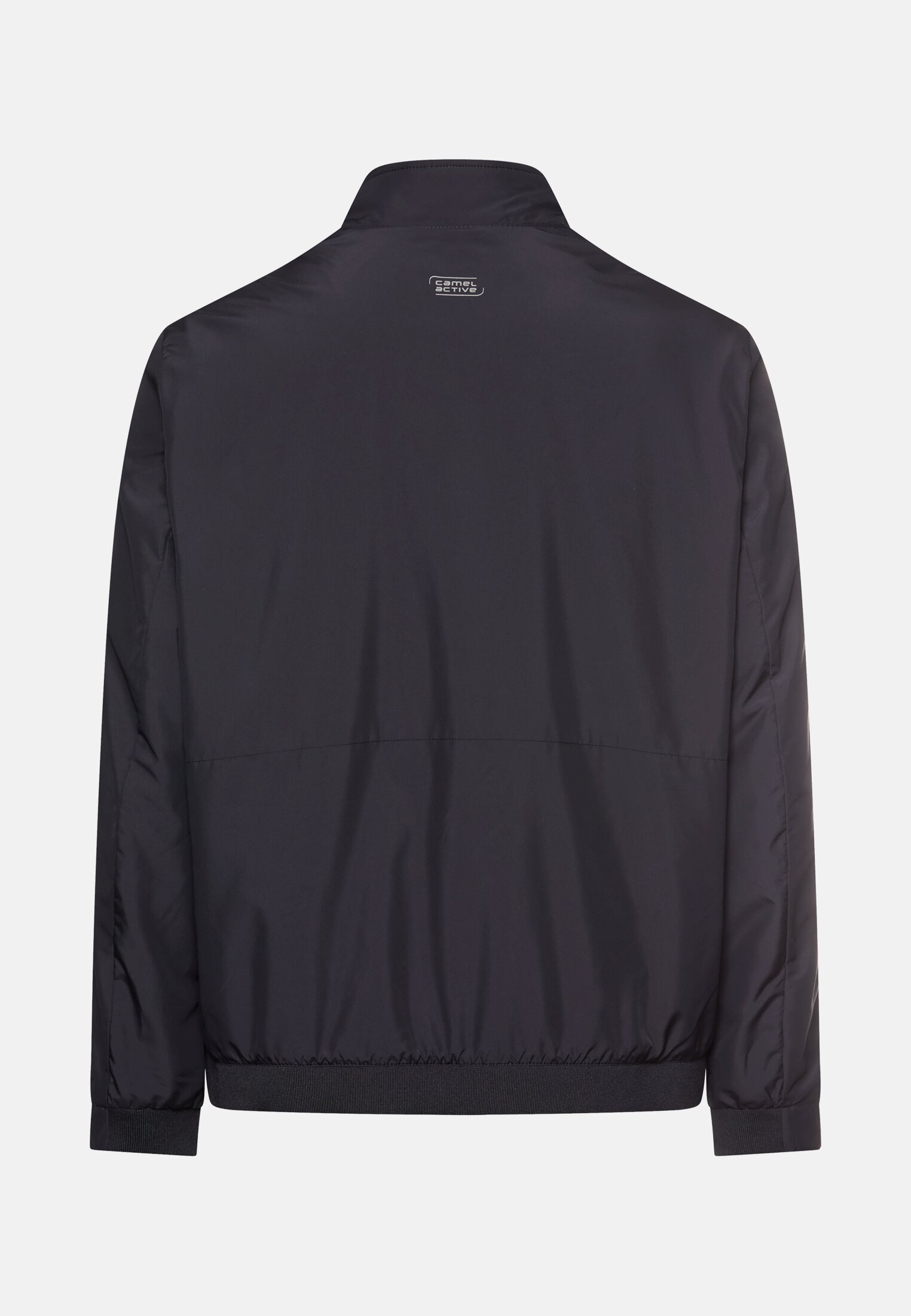 Heren Waterafstotende blouson met binnenvoering Donkerblauw frontaal achter