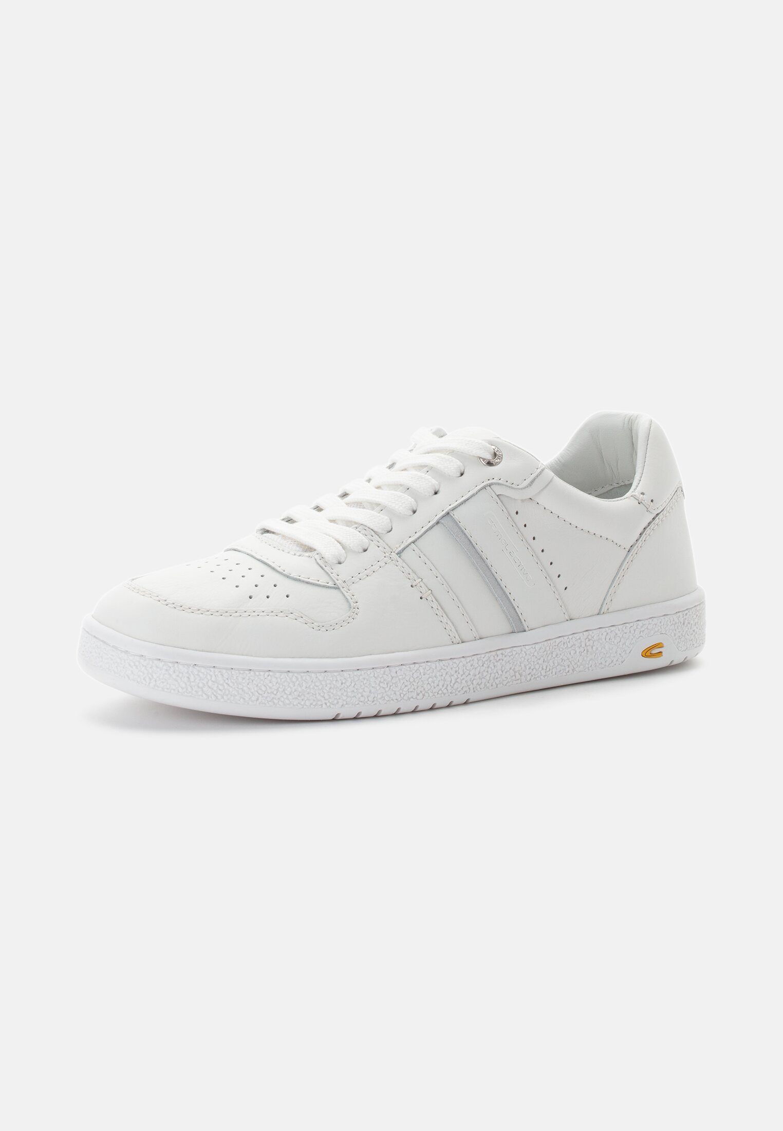 MI_55BNA11-0201-500_2G-00 Men Sneakers made of smooth leather and suede White frontal back