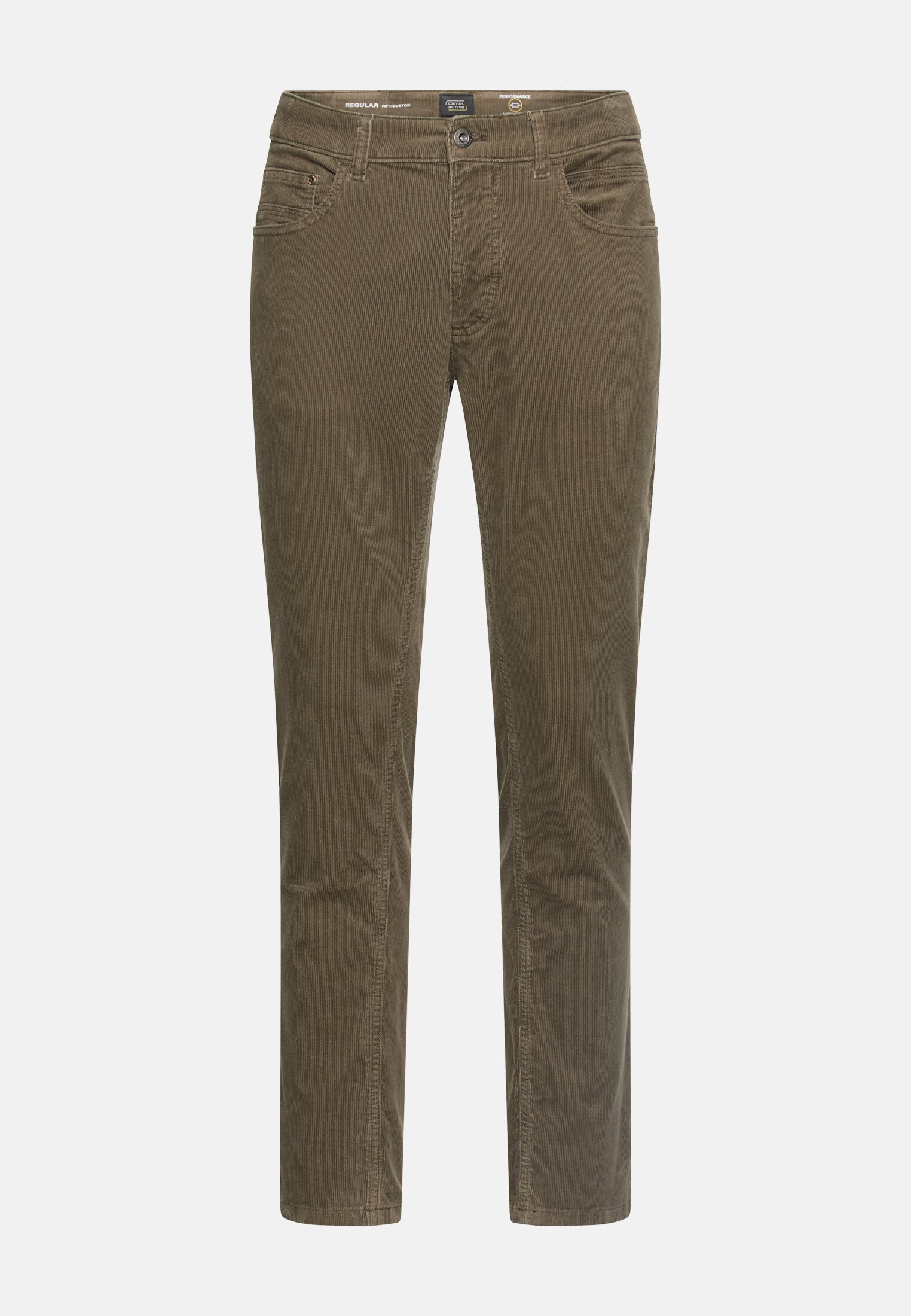 Herren Regular Fit fleXXXactive© Hose Olivgrün frontal vorn