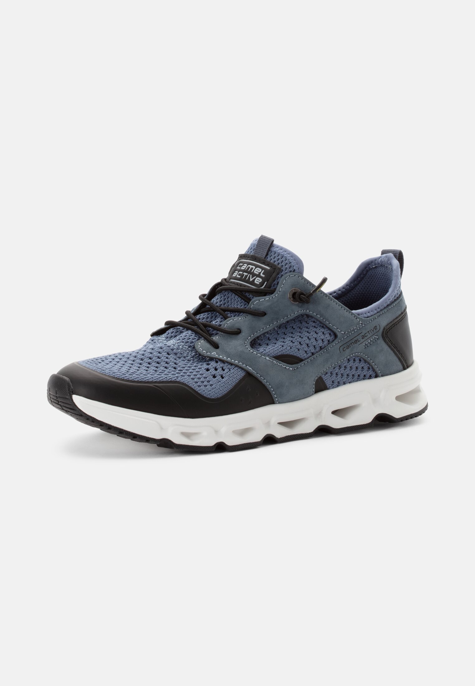 Herren Sneaker mit dämpfender Phylon-Sohle Blau frontal hinten
