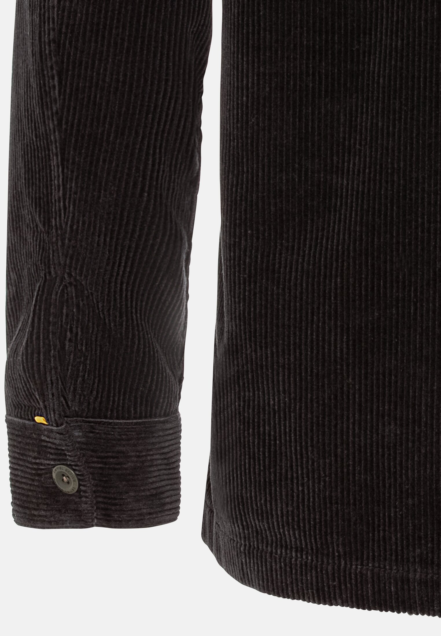 Corduroy Overshirt for Men in black | camel active