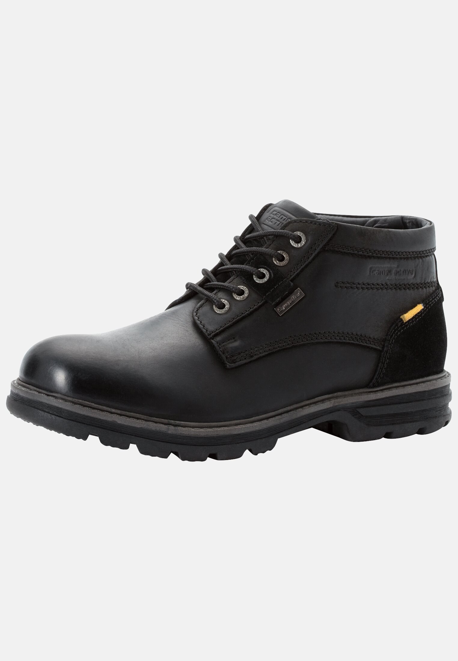 Men DARWIN lace-up shoes made of genuine leather Black