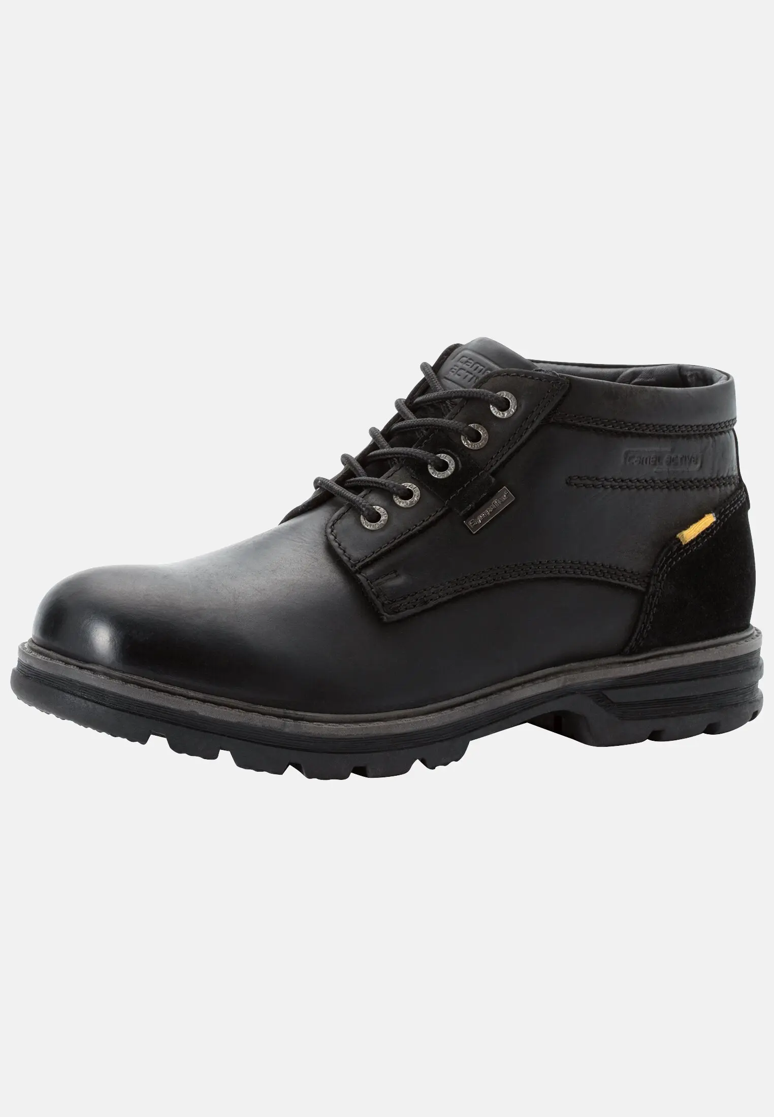 Men DARWIN lace-up shoes made of genuine leather Black