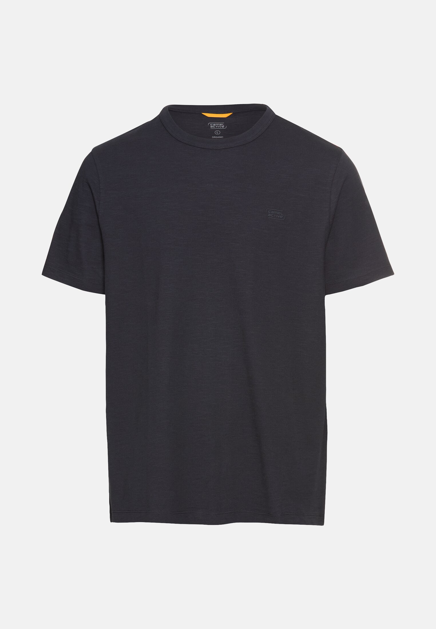 Herren Organic T-Shirt aus reiner Baumwolle Navyblau frontal vorn