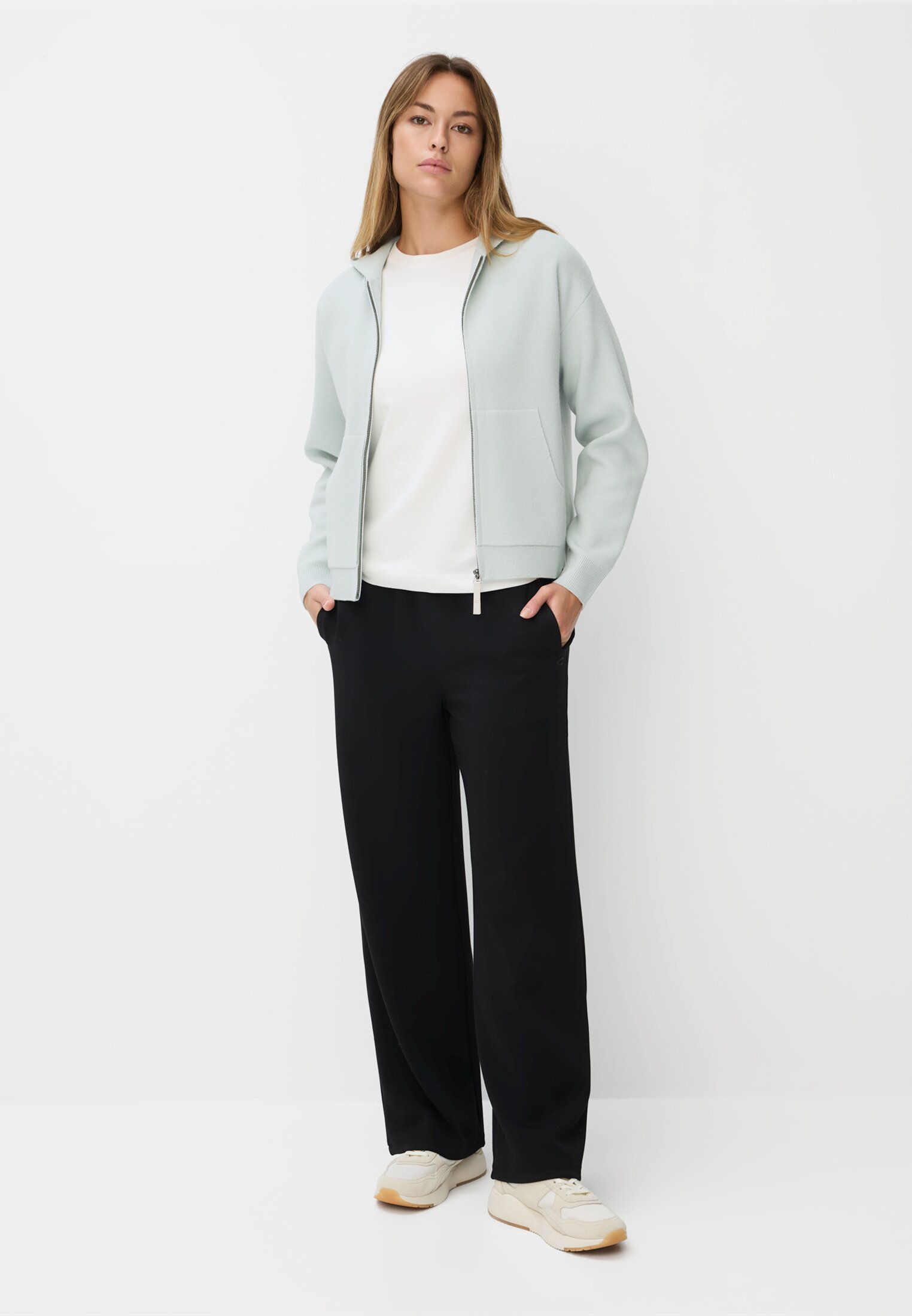 Vrouwen Vest met capuchon gedragen voor lichaam compleet