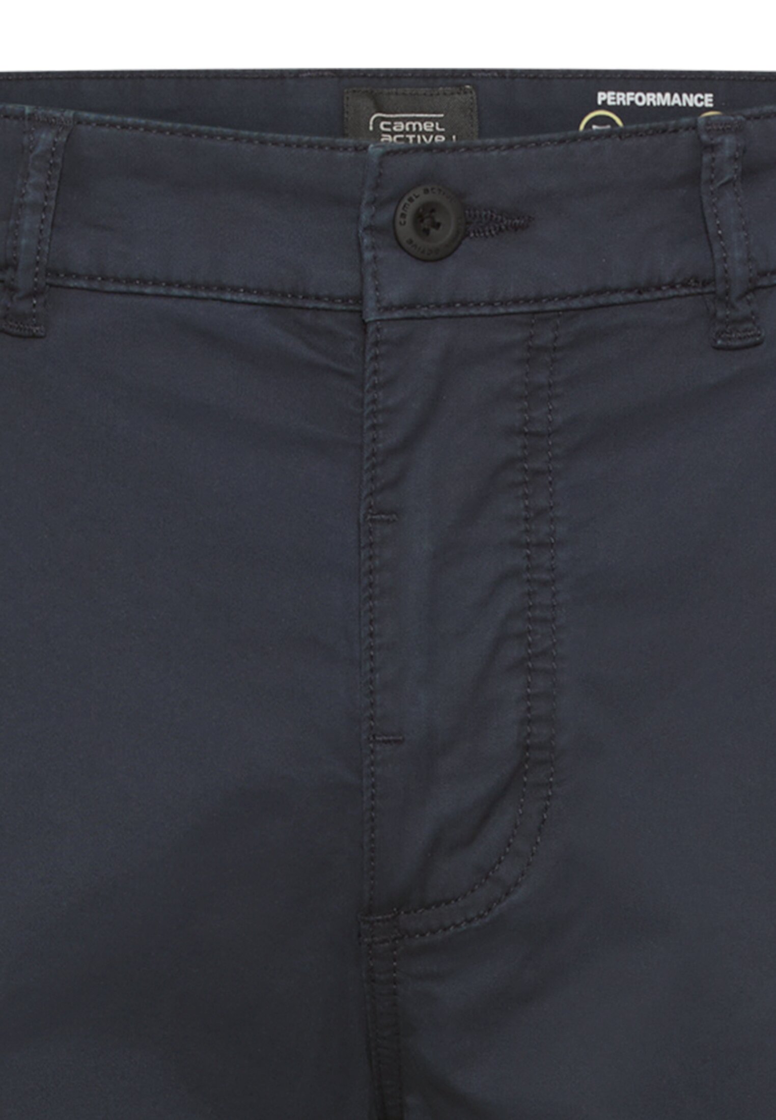 Men Trousers with cargo pockets Dark Blue front close
