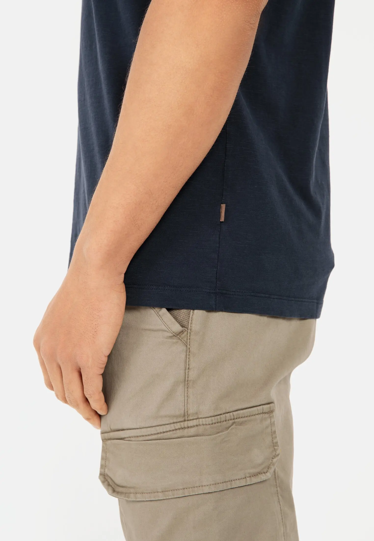 T-Shirt mit Print für Herren in Dunkelblau | S
