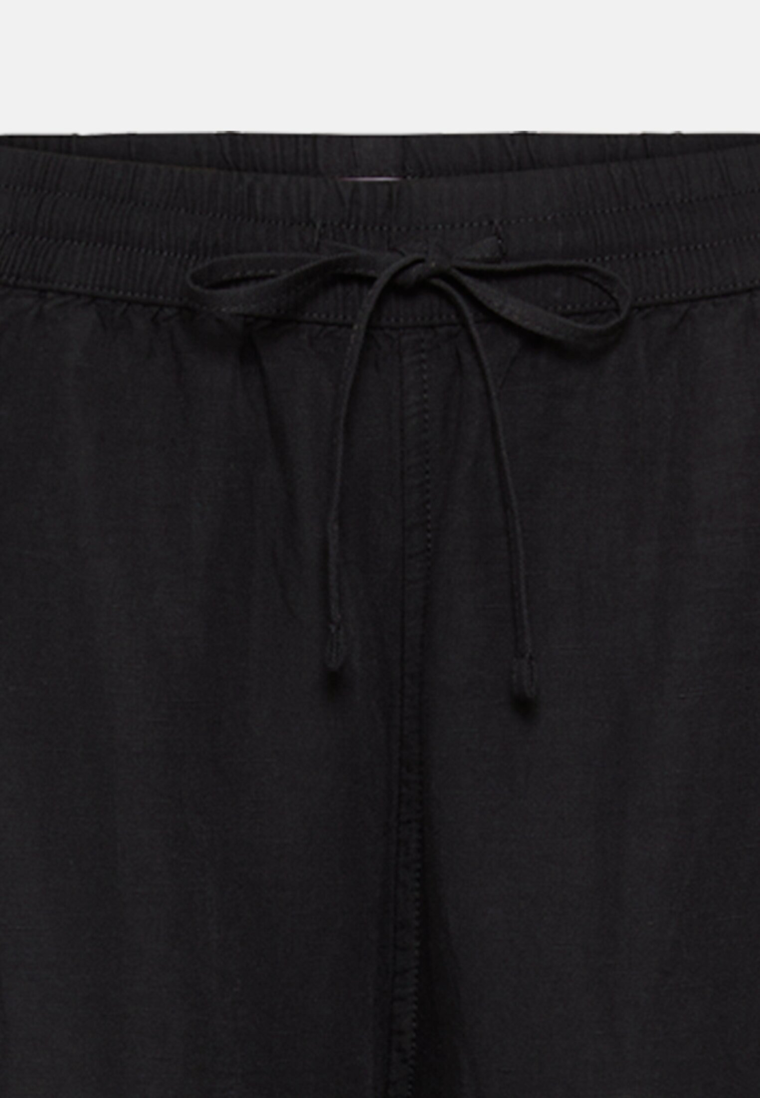 Women Casual trousers with wide-leg Caviar front close