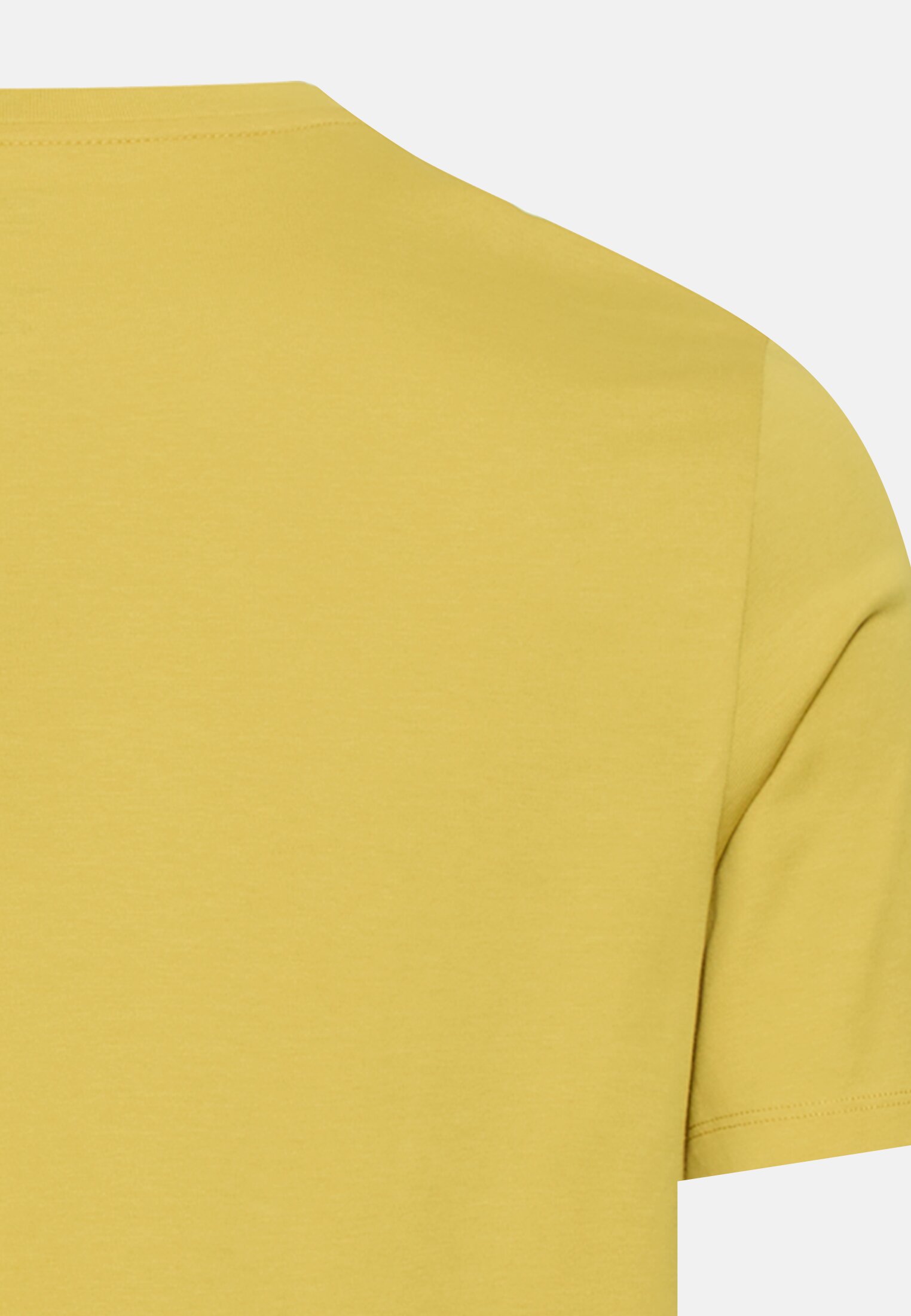 Herren fleXXXactive© T-Shirt mit 4-Wege-Stretch Gelb hinten nah