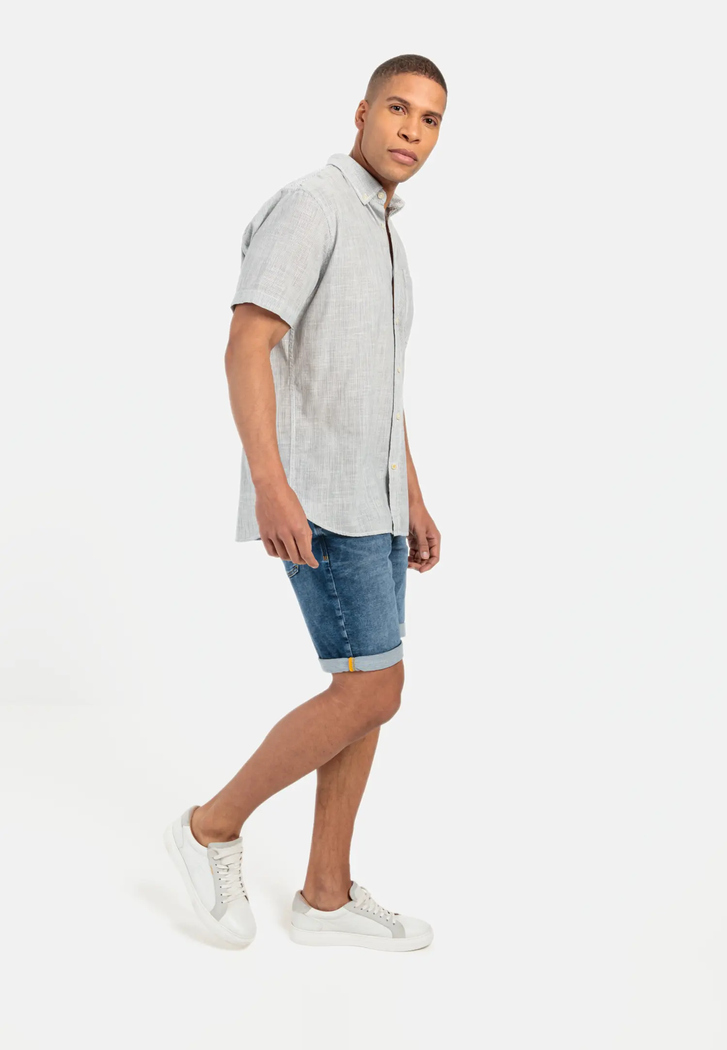 Kurzarmhemd für Herren in Beige | M | camel active