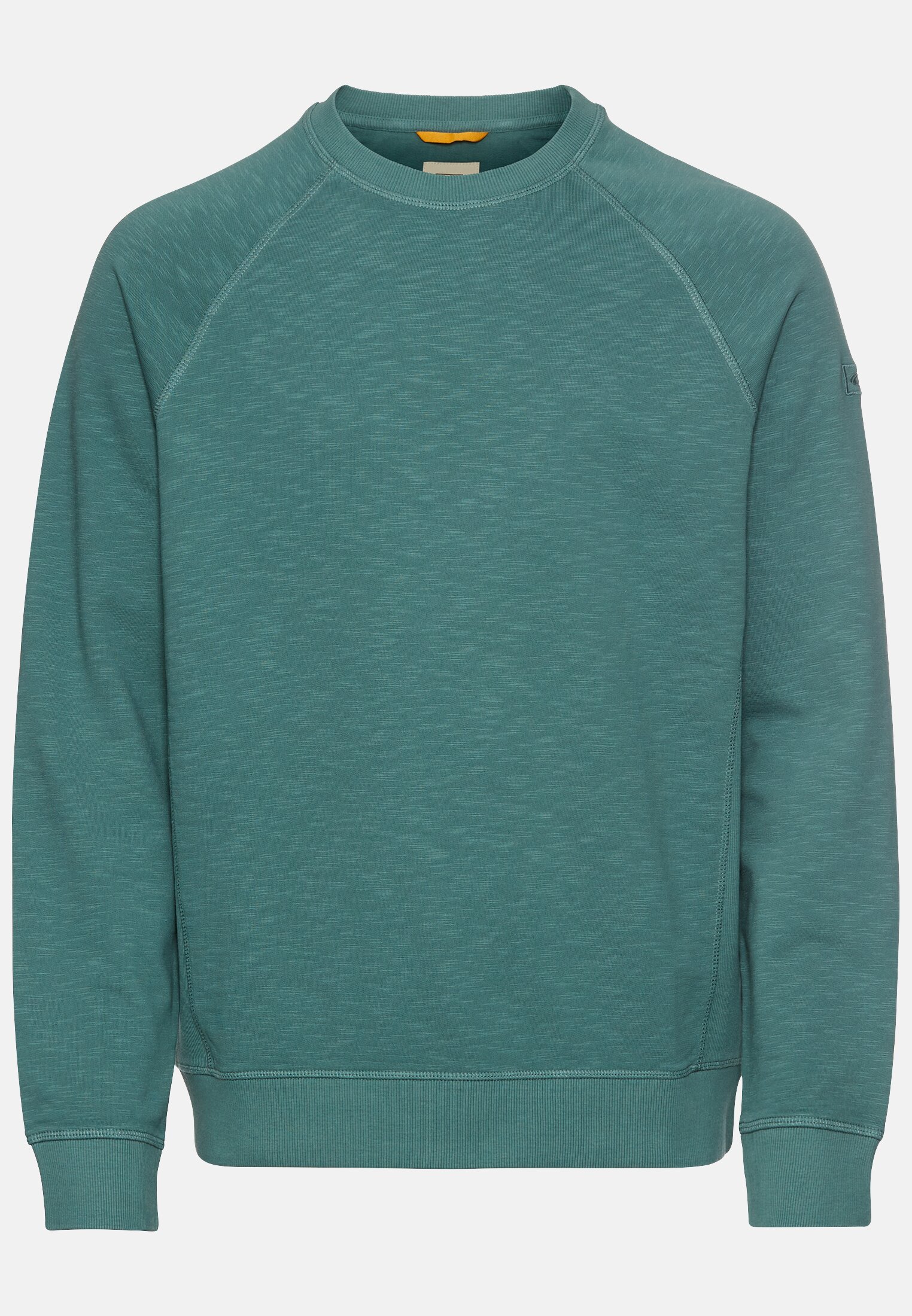Men Sweatshirt made from pure Cotton Turquoise