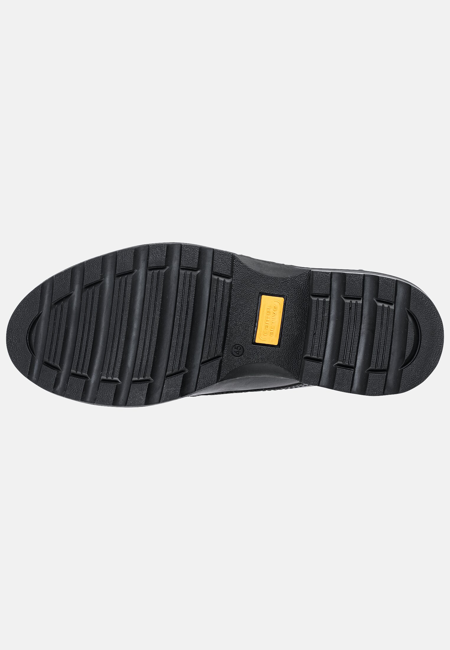 Men FLOW Oxford shoes made of genuine leather Black