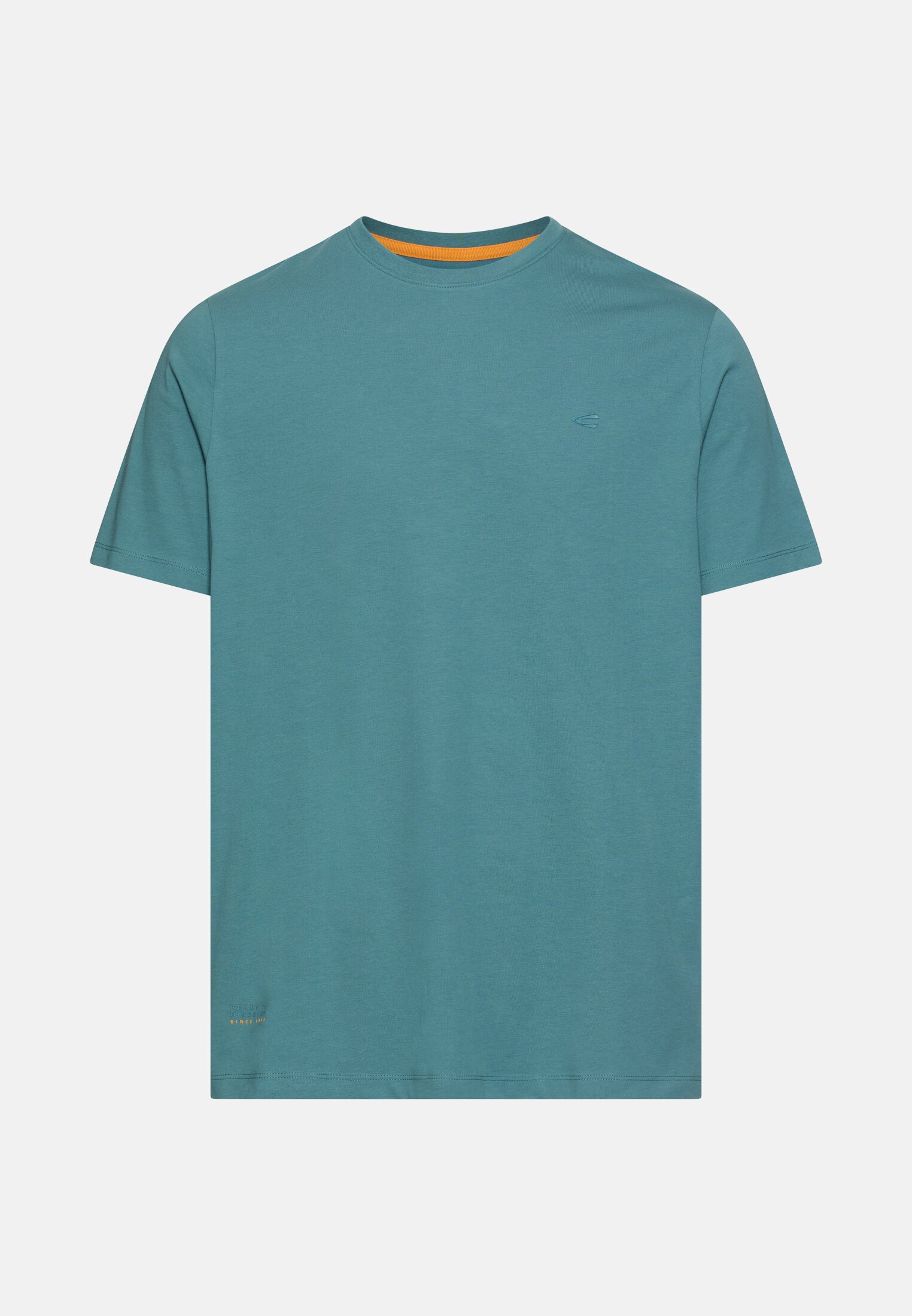 Herren fleXXXactive© T-Shirt mit 4-Wege-Stretch Gezeitenblau frontal vorn