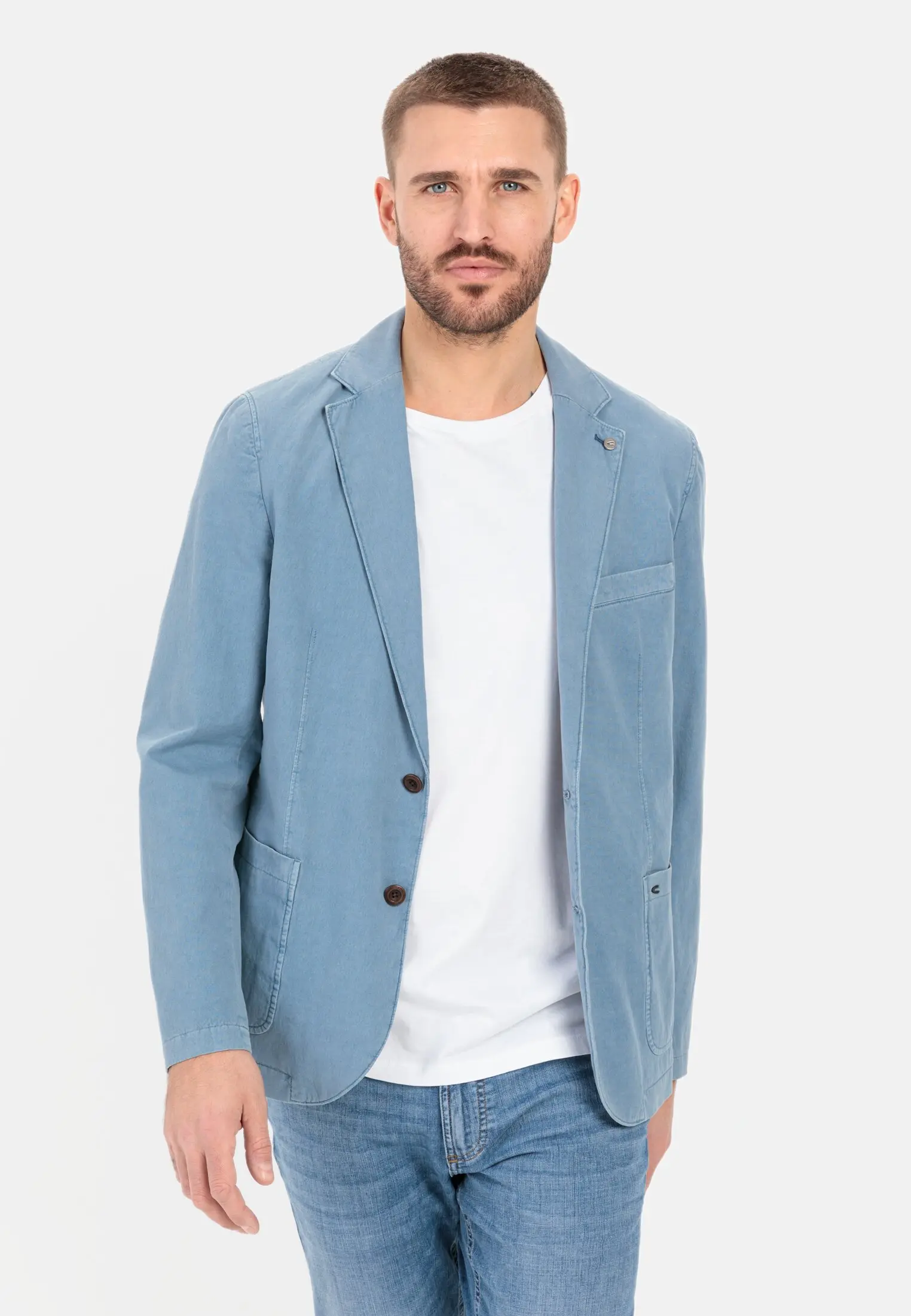 Light blue casual jacket shop