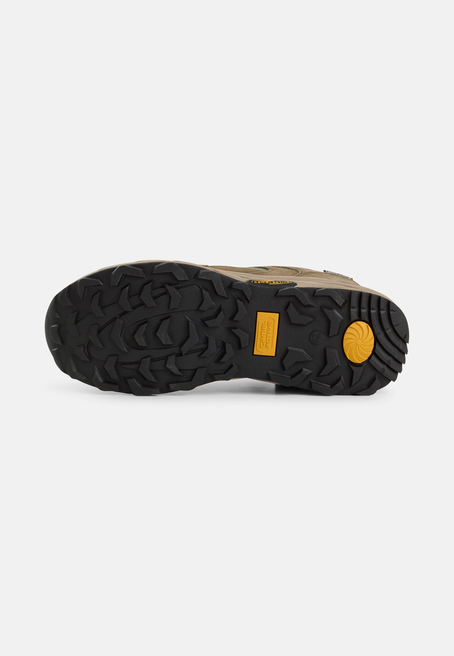 Men Sneakers made of nubuck leather brown close back