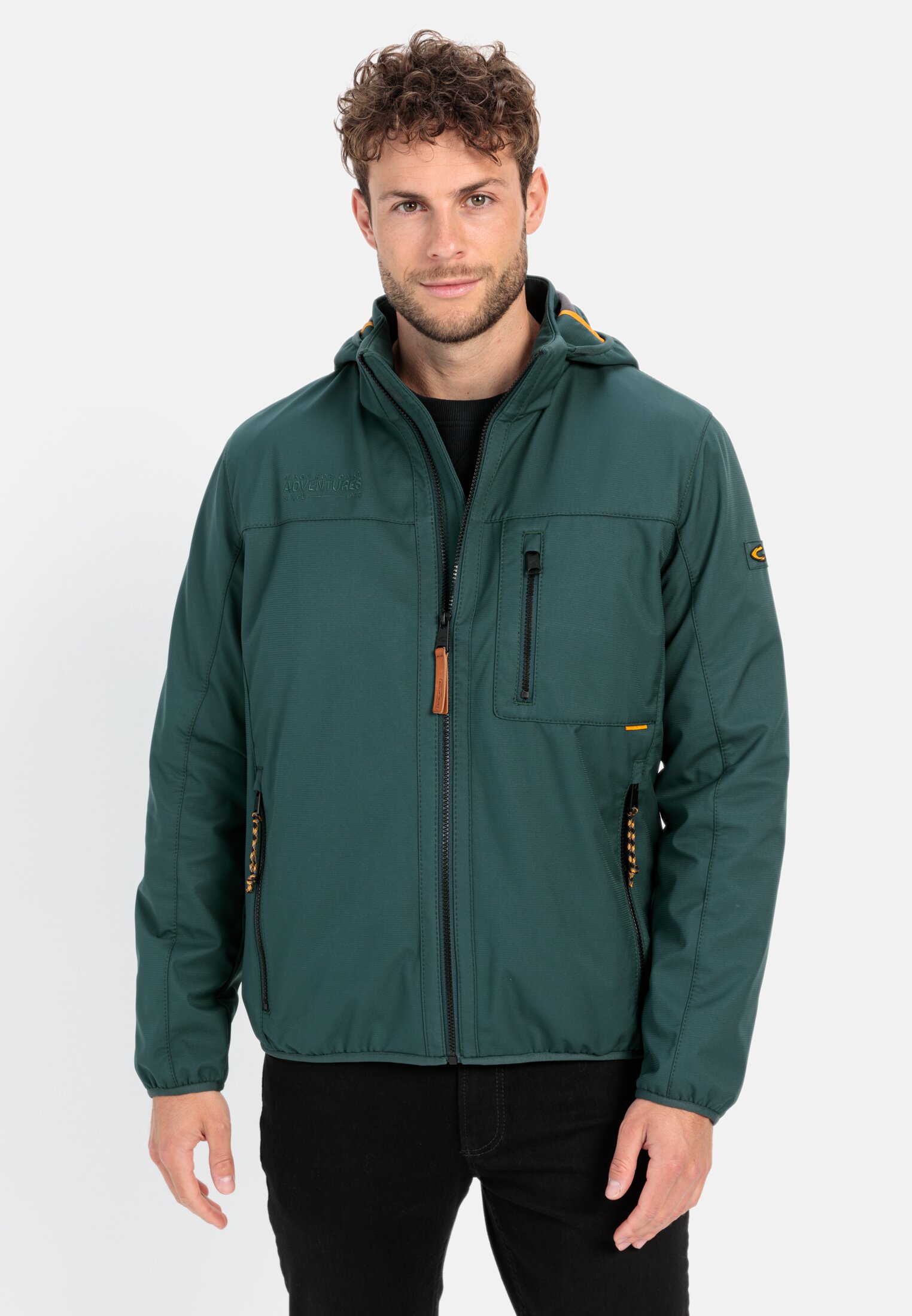 Blouson mit ausrollbarer Kapuze