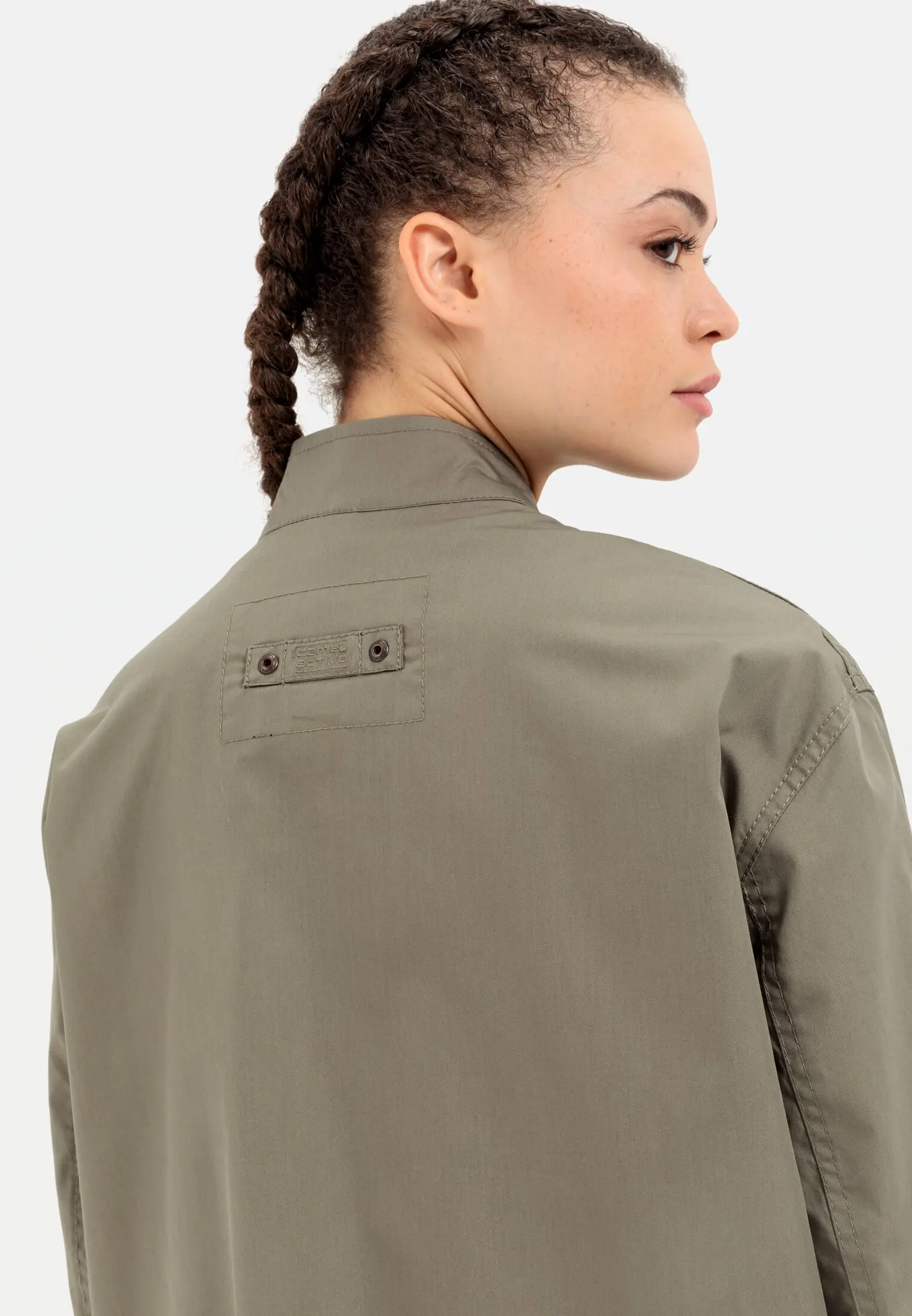 Wasserabweisender Mantel für Damen in Khaki | 36 